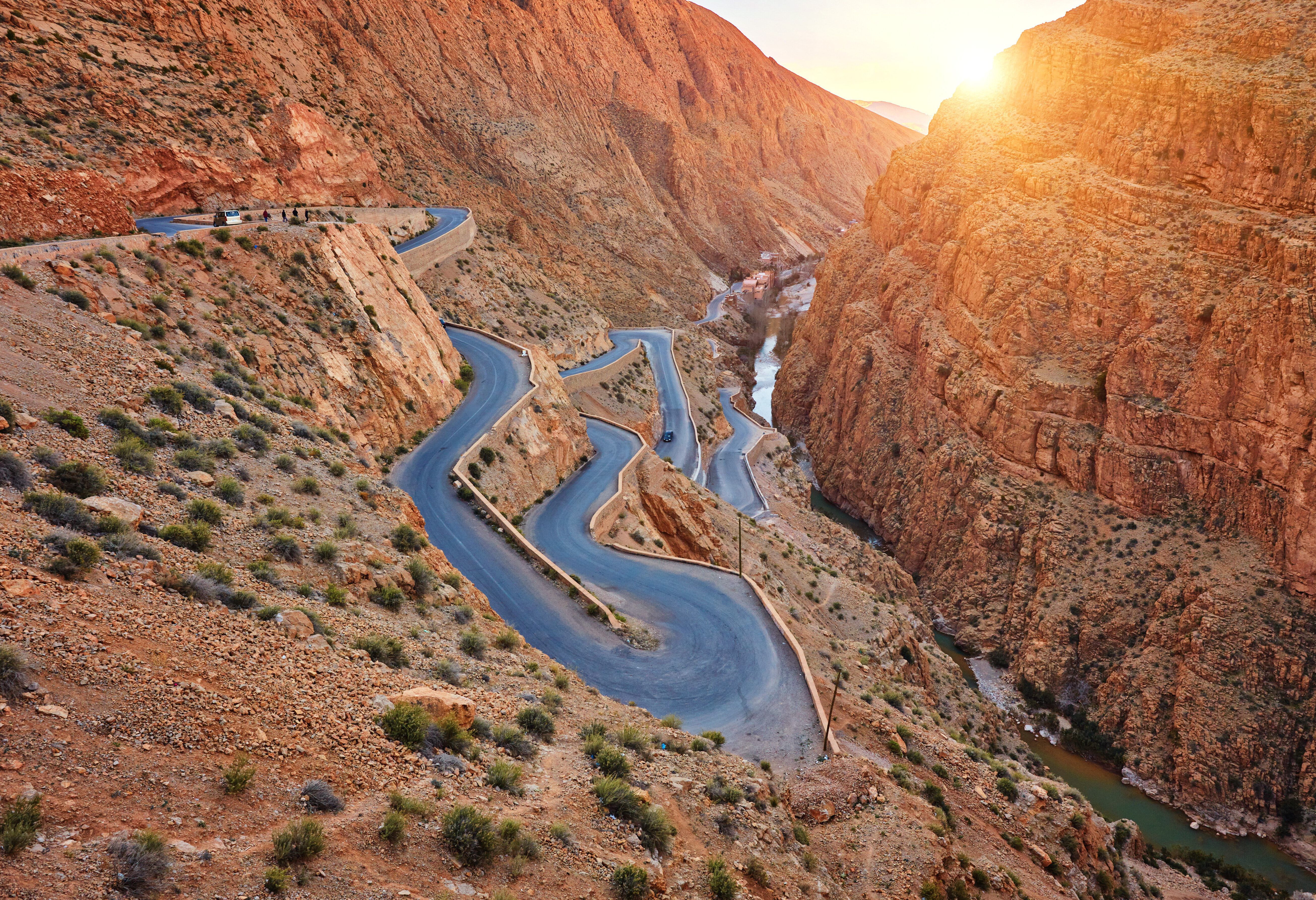 Gorges du Dades in Marokko