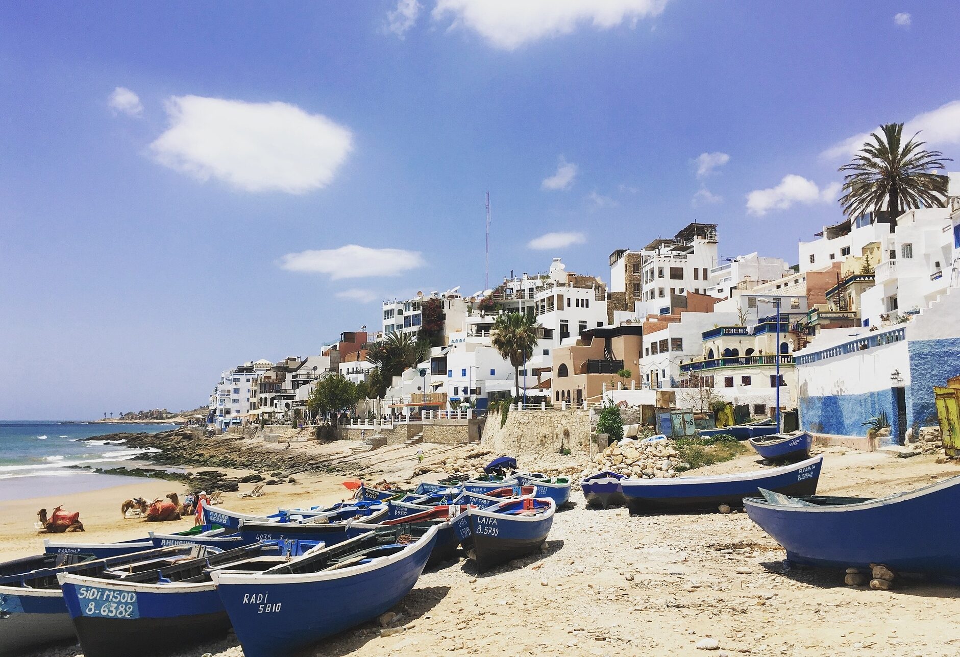 Taghazout in Marokko