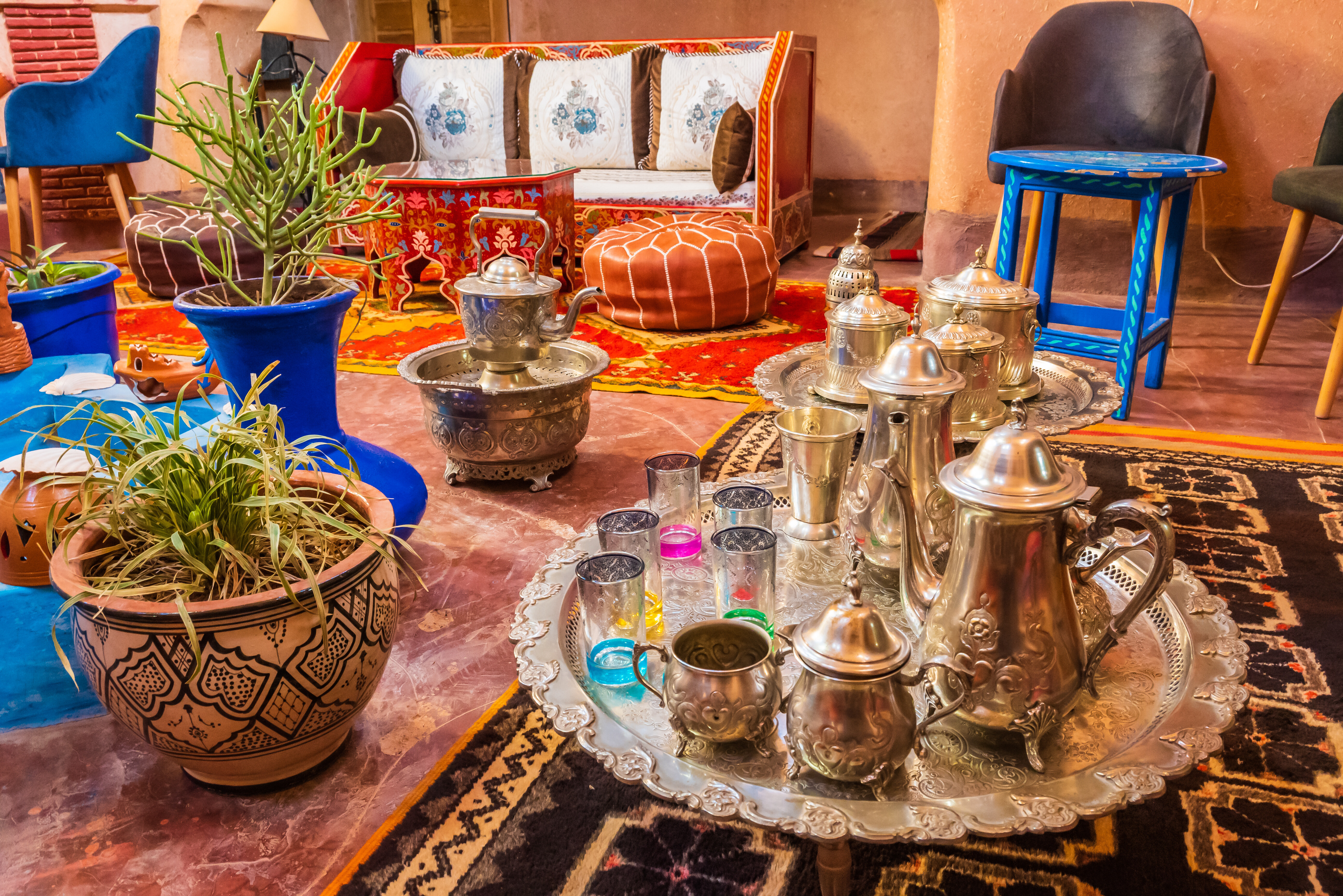Marokko Thee in Riad