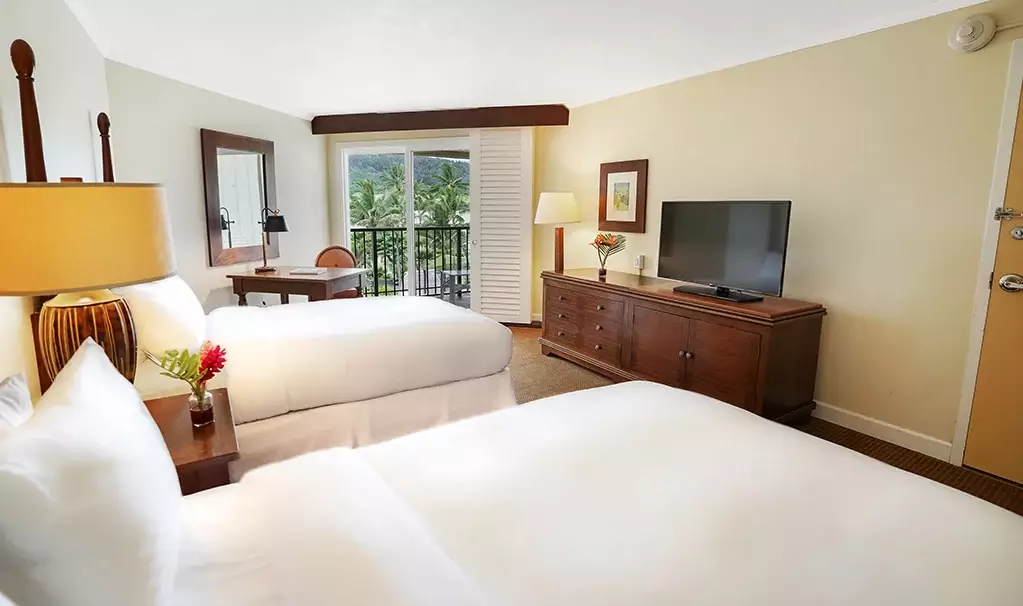 Amerika Hawaii Kauai Beach Resort Garden View Kamer