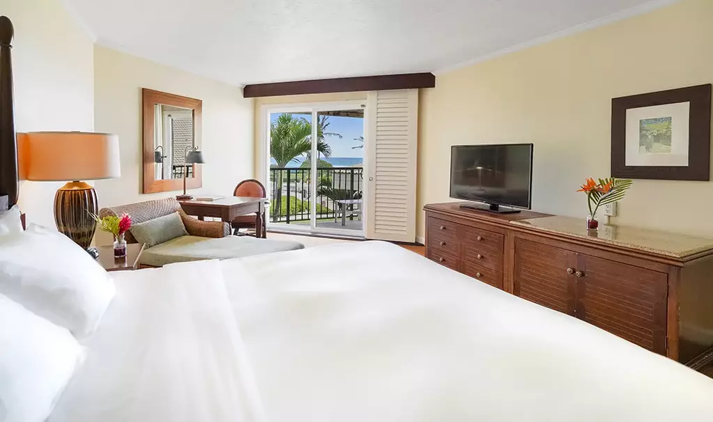 Amerika Hawaii Kauai Outrigger Beach Resort Partial Ocean View Kamer