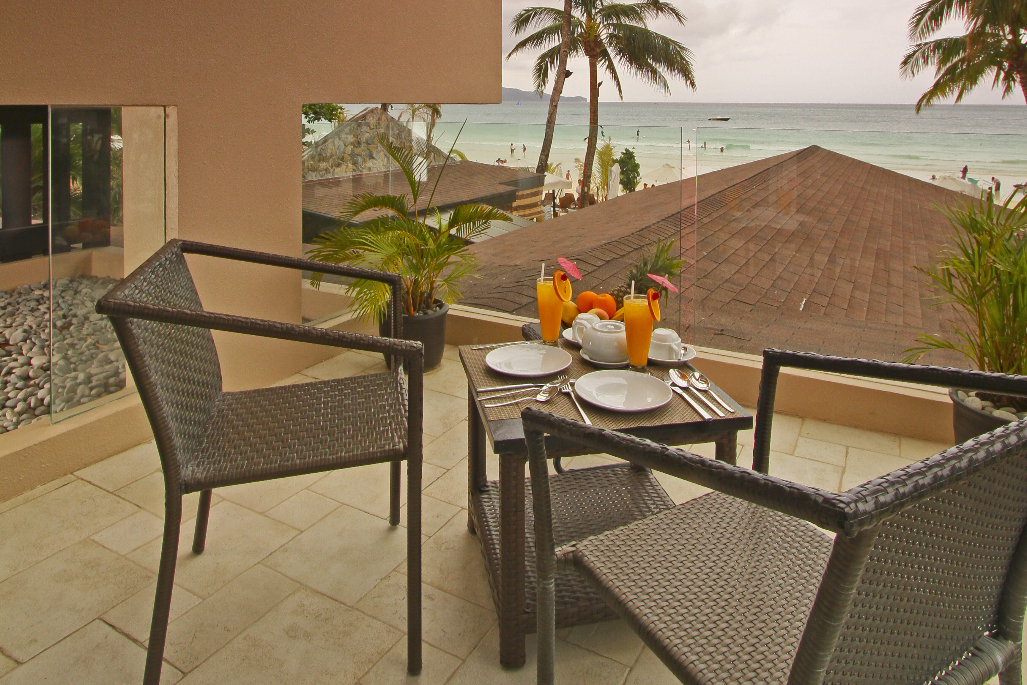 Filipijnen Boracay Two Seasons Boracay Resort Terras