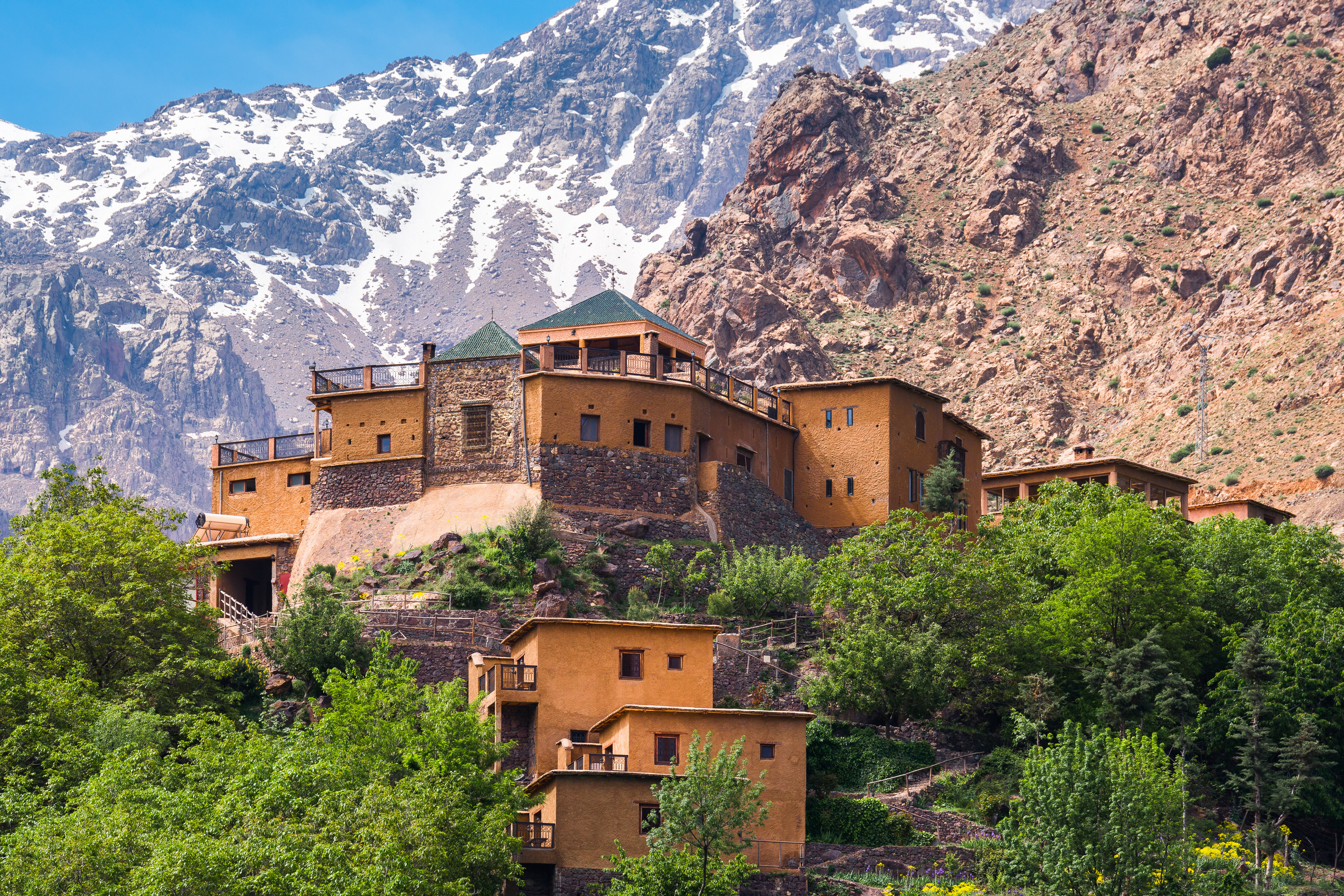 Imlil Kasbah du Toubkal in Marokko