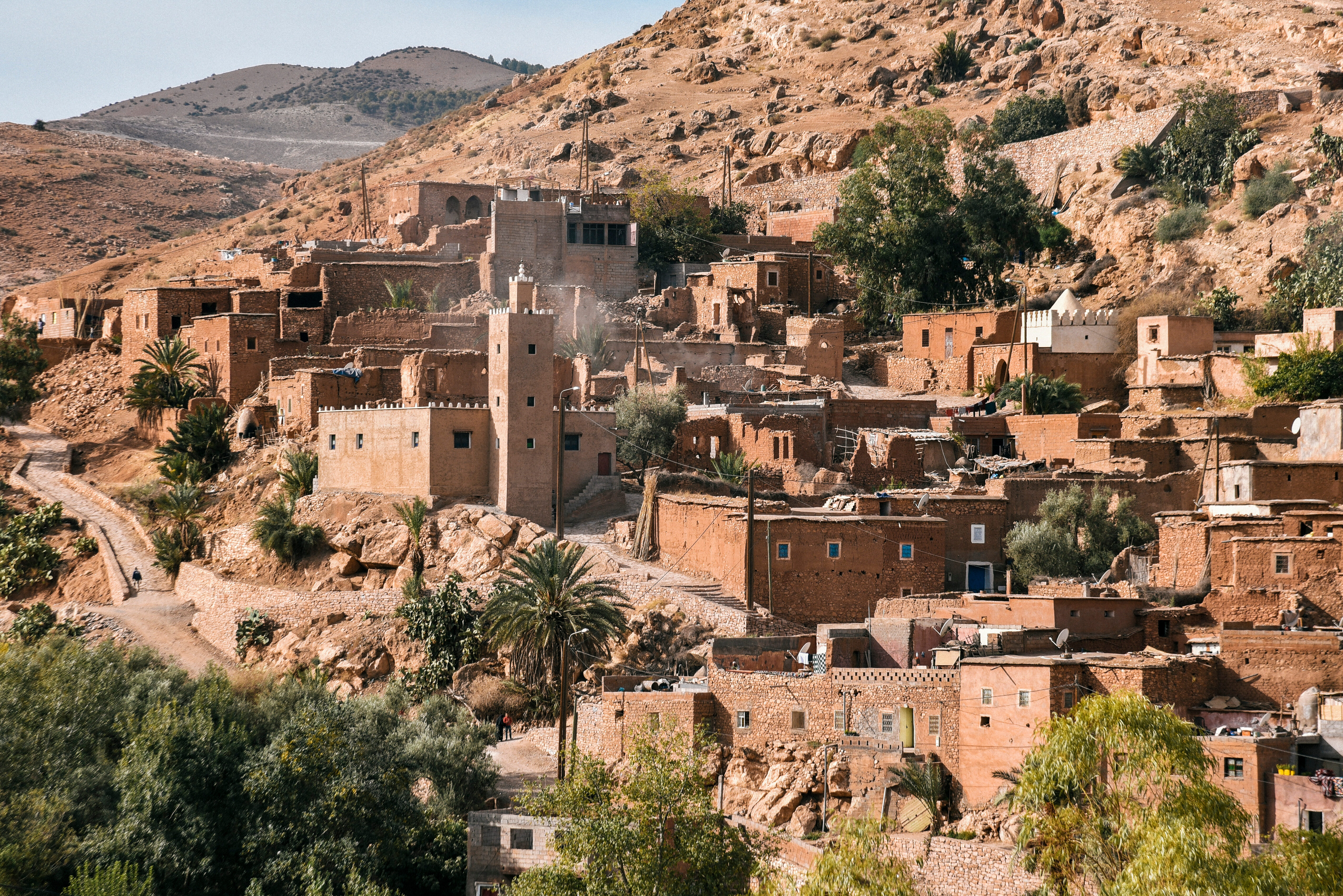 Imlil Kasbah du Toubkal in Marokko
