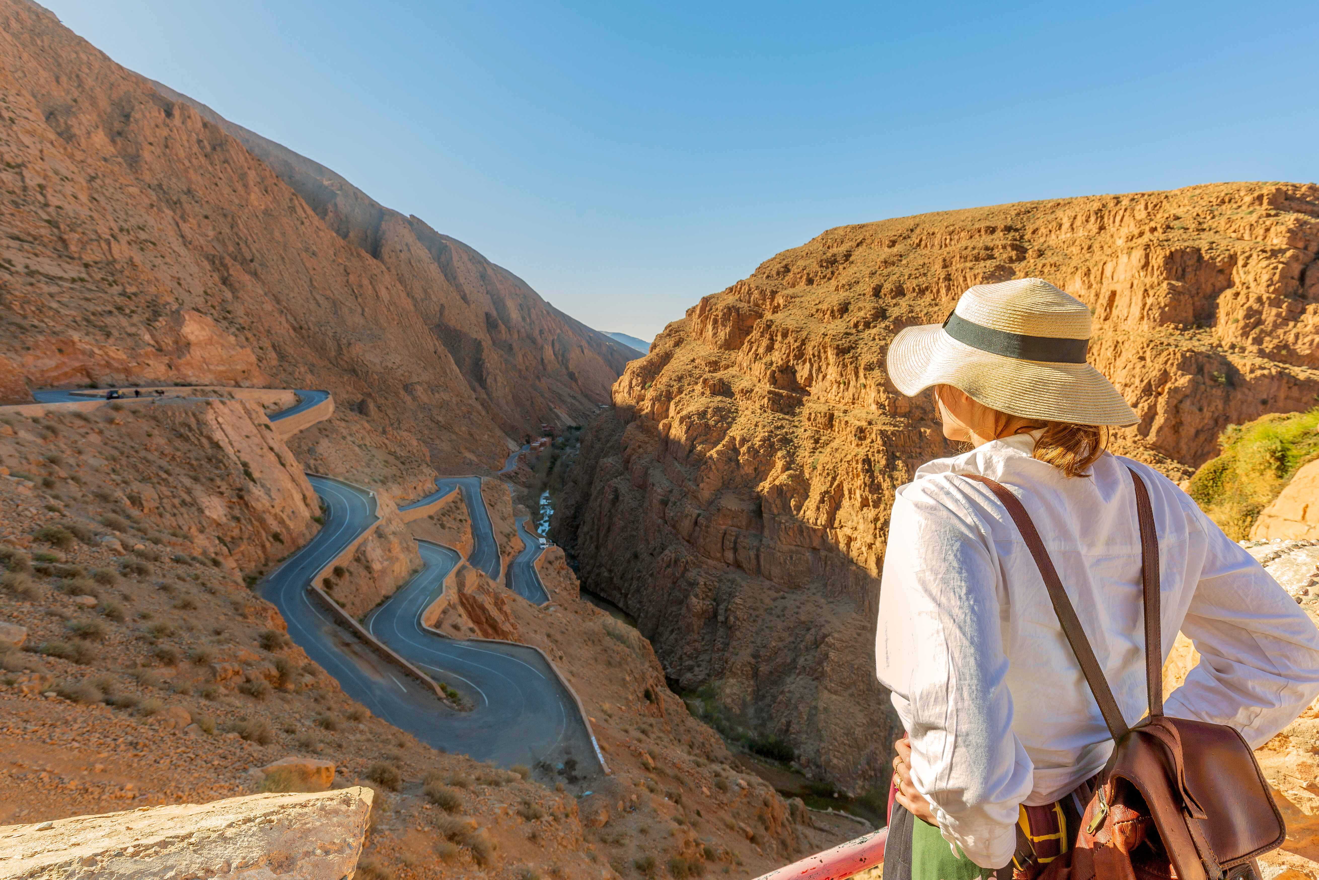 Wandelen bij Dades Gorge in Marokko