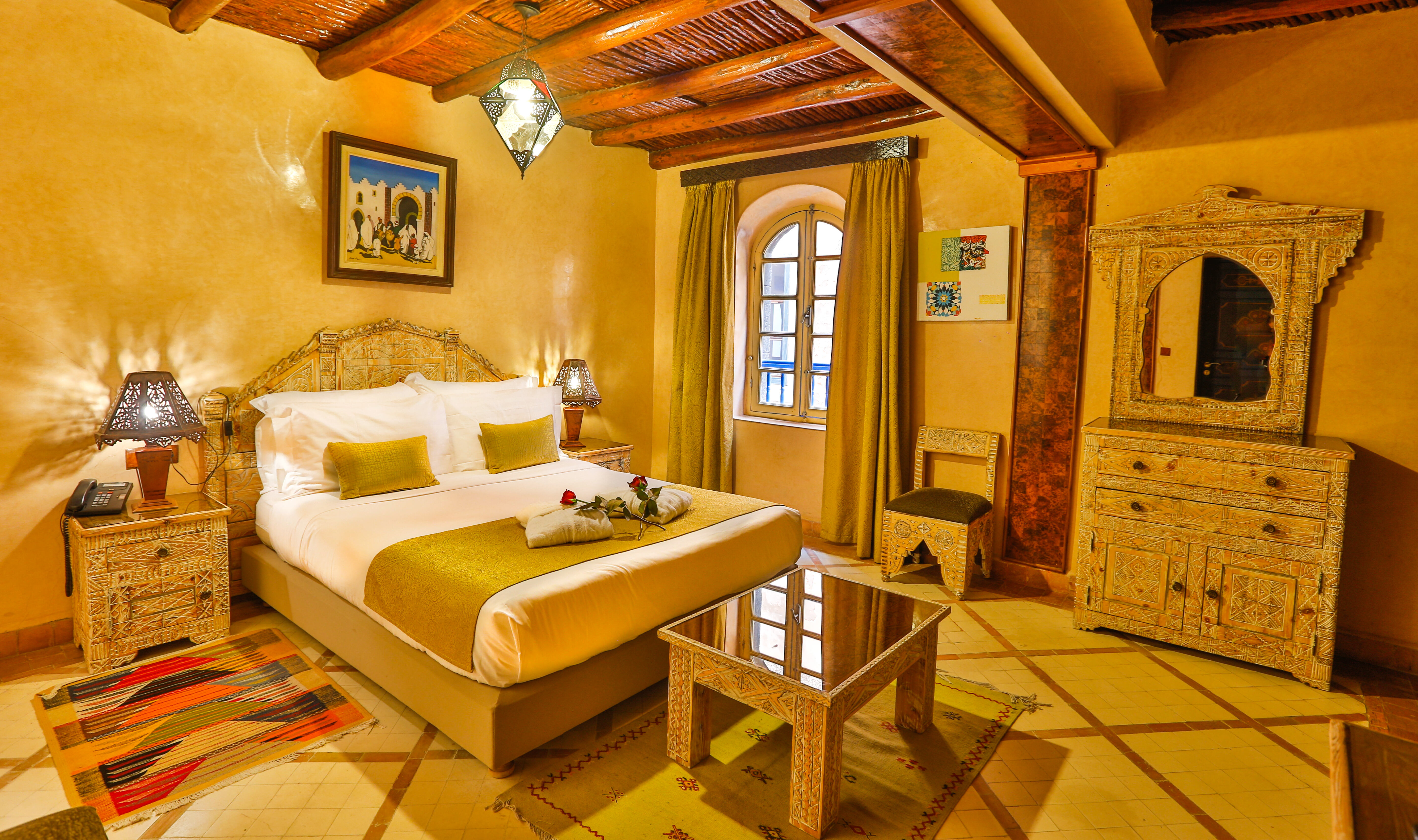 Marokko Essaouira Riad Mimouna Standaard Kamer