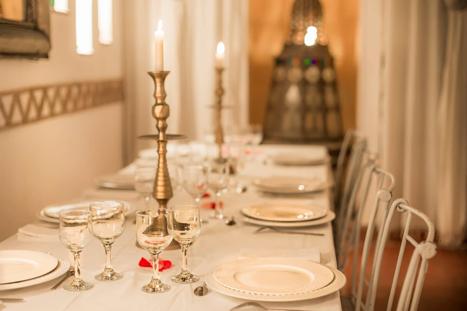 Marokko Essaouira Riad Villa Garance Dineren