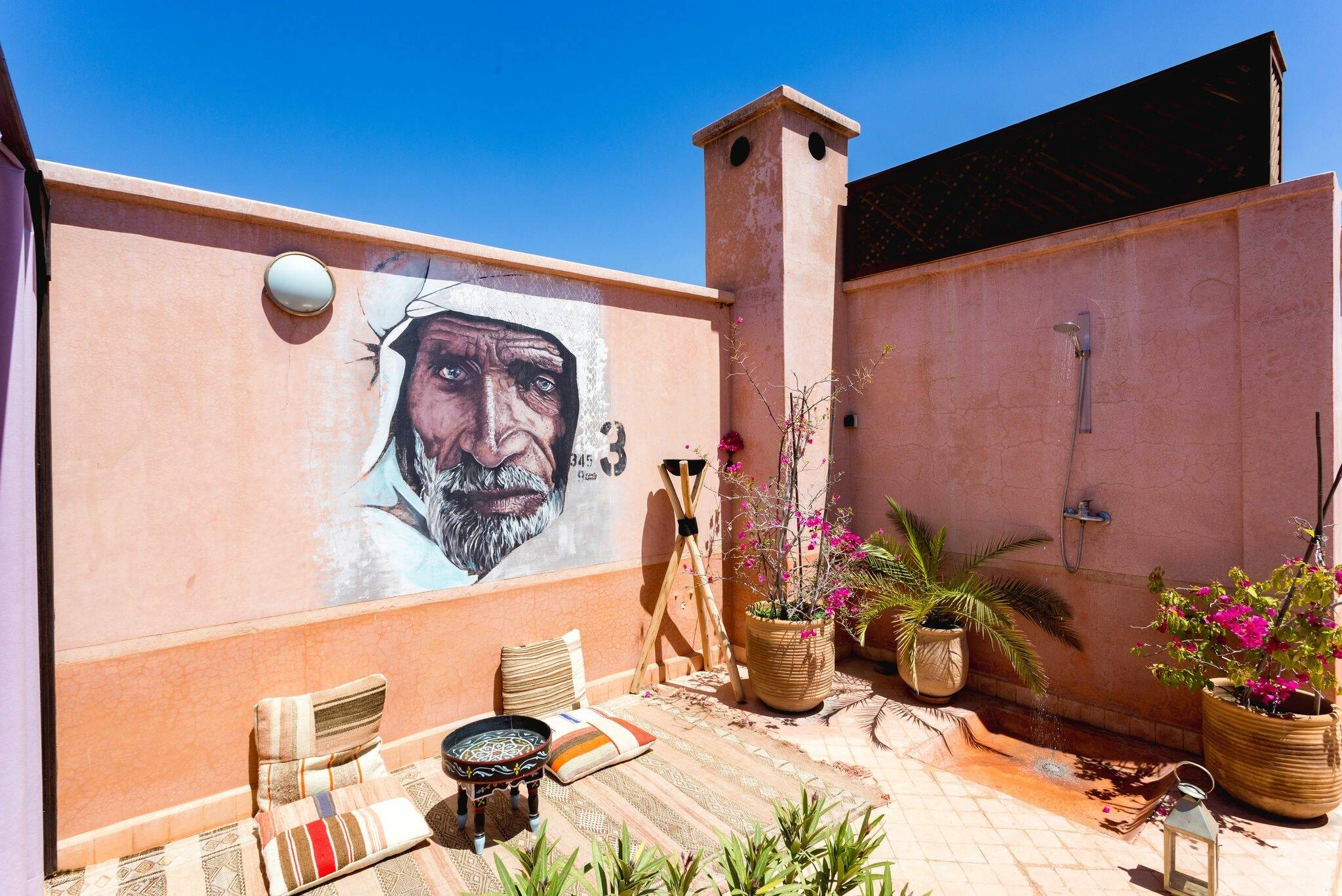 Marokko Marrakesh Riad Mazaya Dakterras