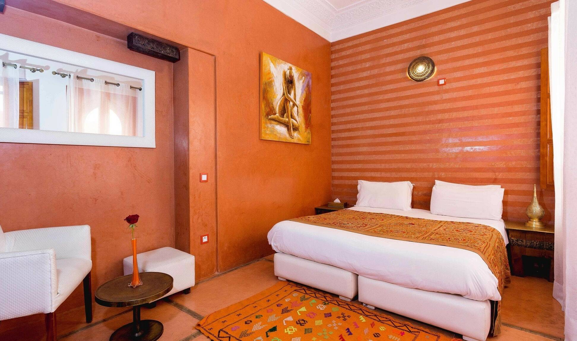 Marokko Marrakesh Riad Mazaya Mandarin Kamer