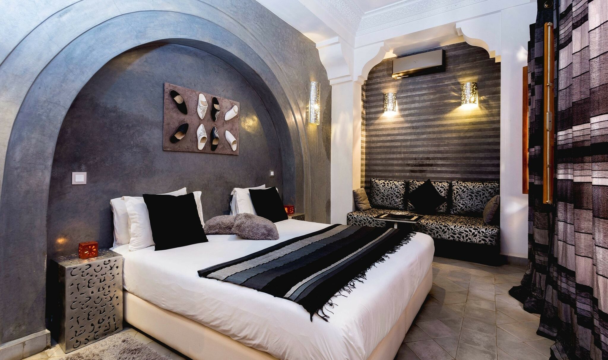 Marokko Marrakesh Riad Mazaya Pearl Kamer