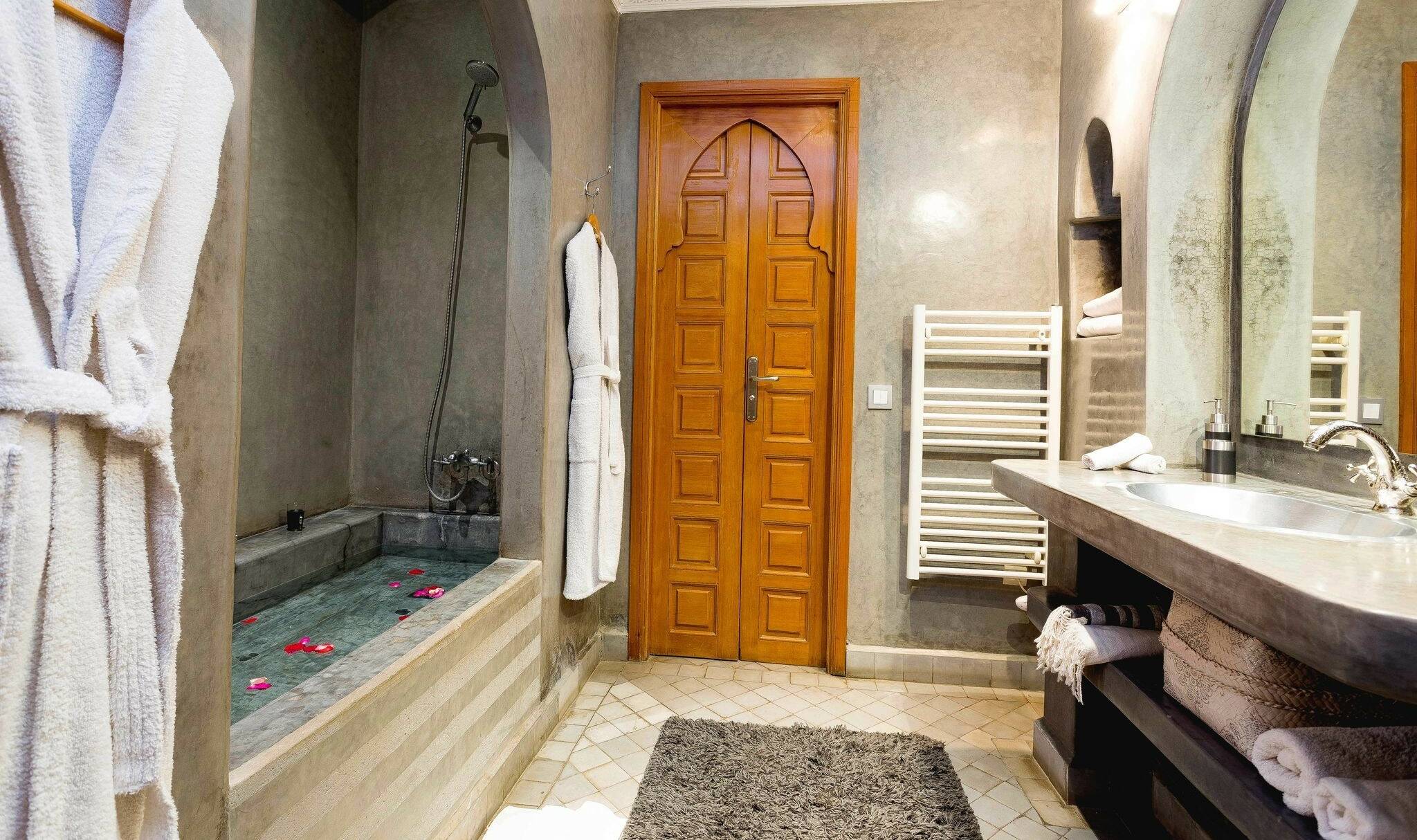 Marokko Marrakesh Riad Mazaya Pearl Kamer