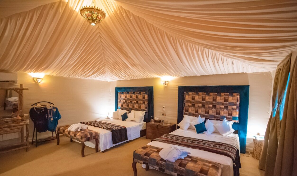 Indeling Luxury tent