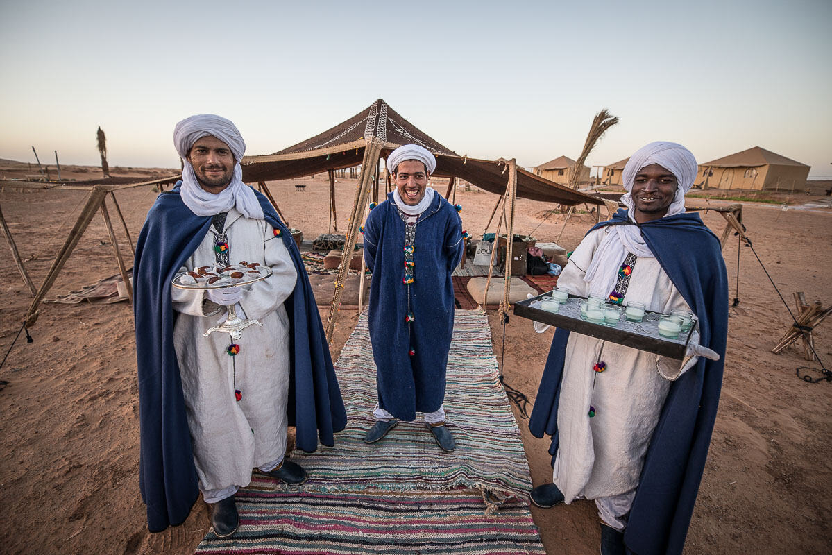 Ontvangst bij Imperial Glory Lodge