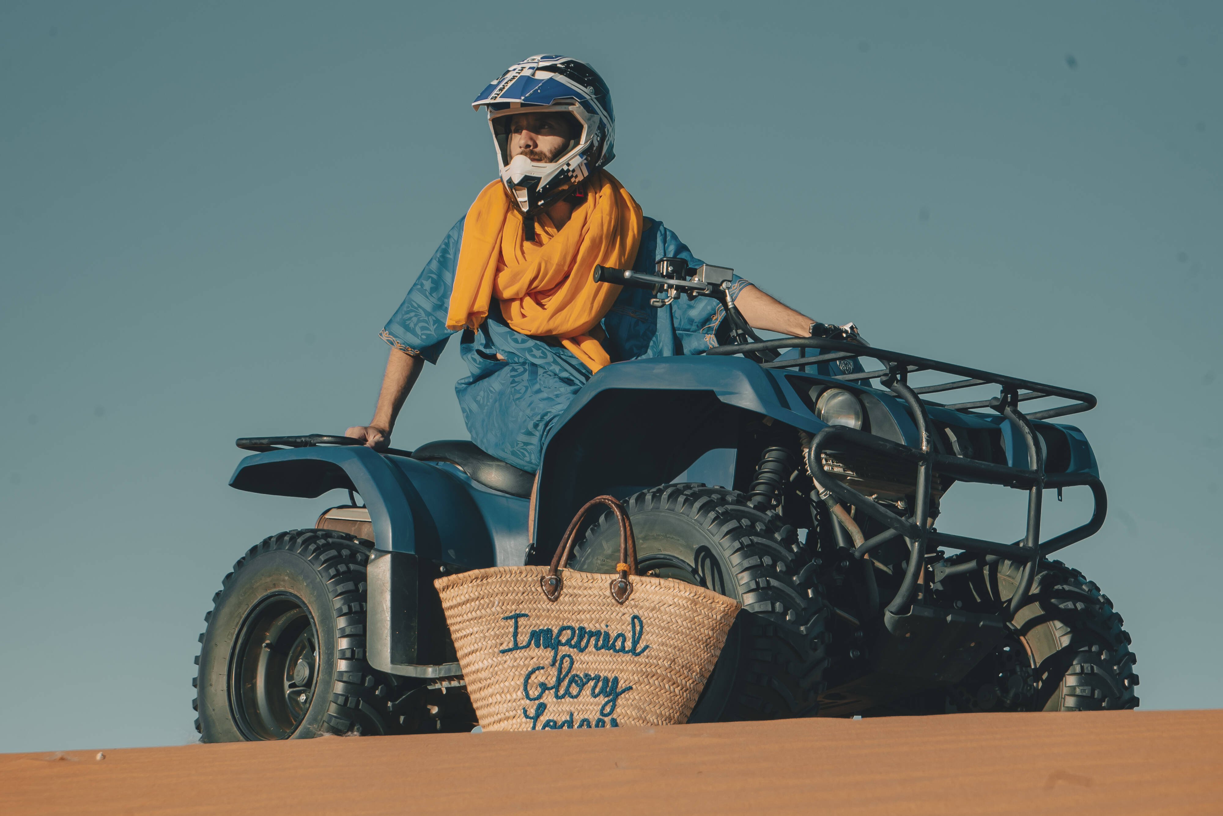 Quad rijden in de woestijn