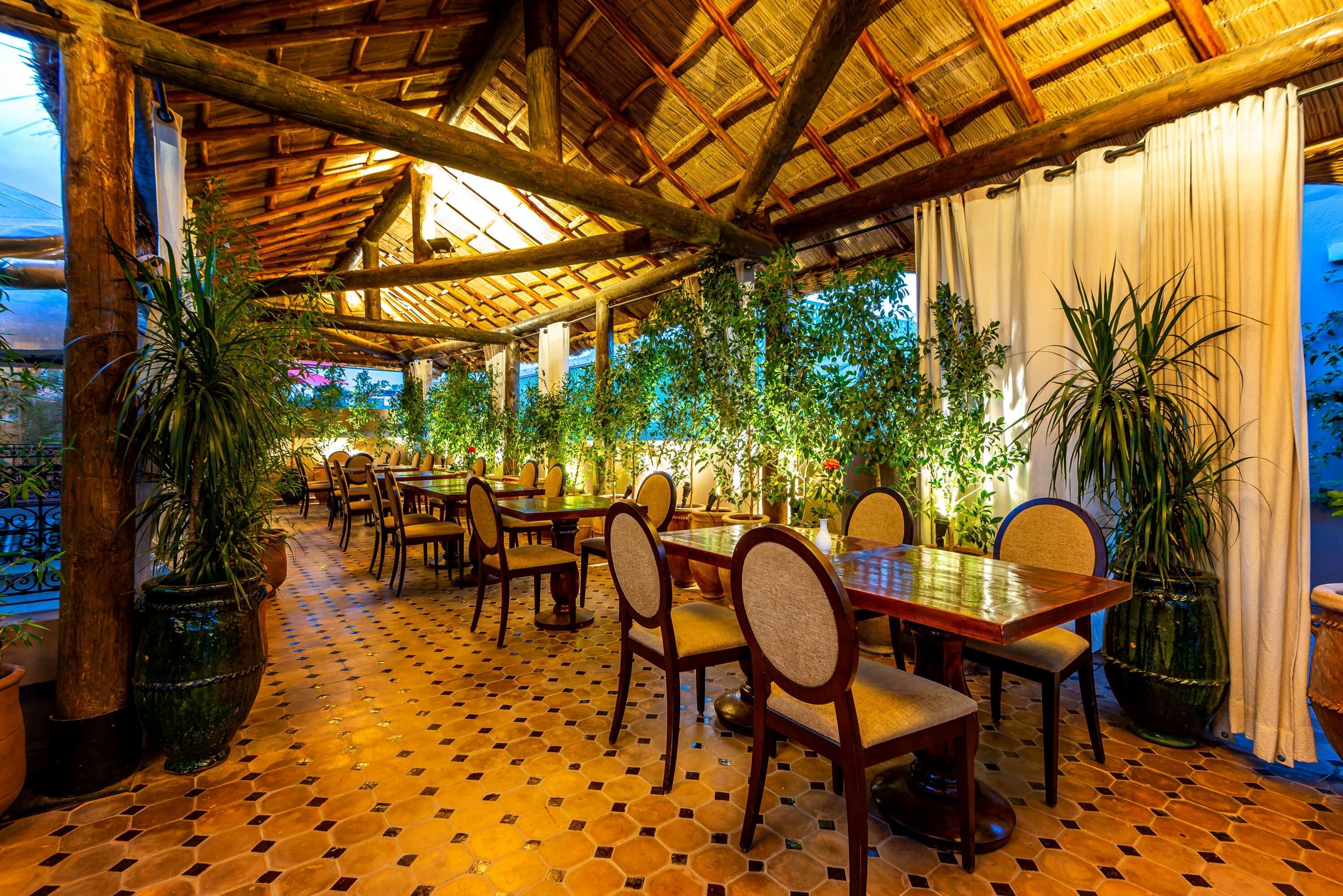 Restaurant in het hotel