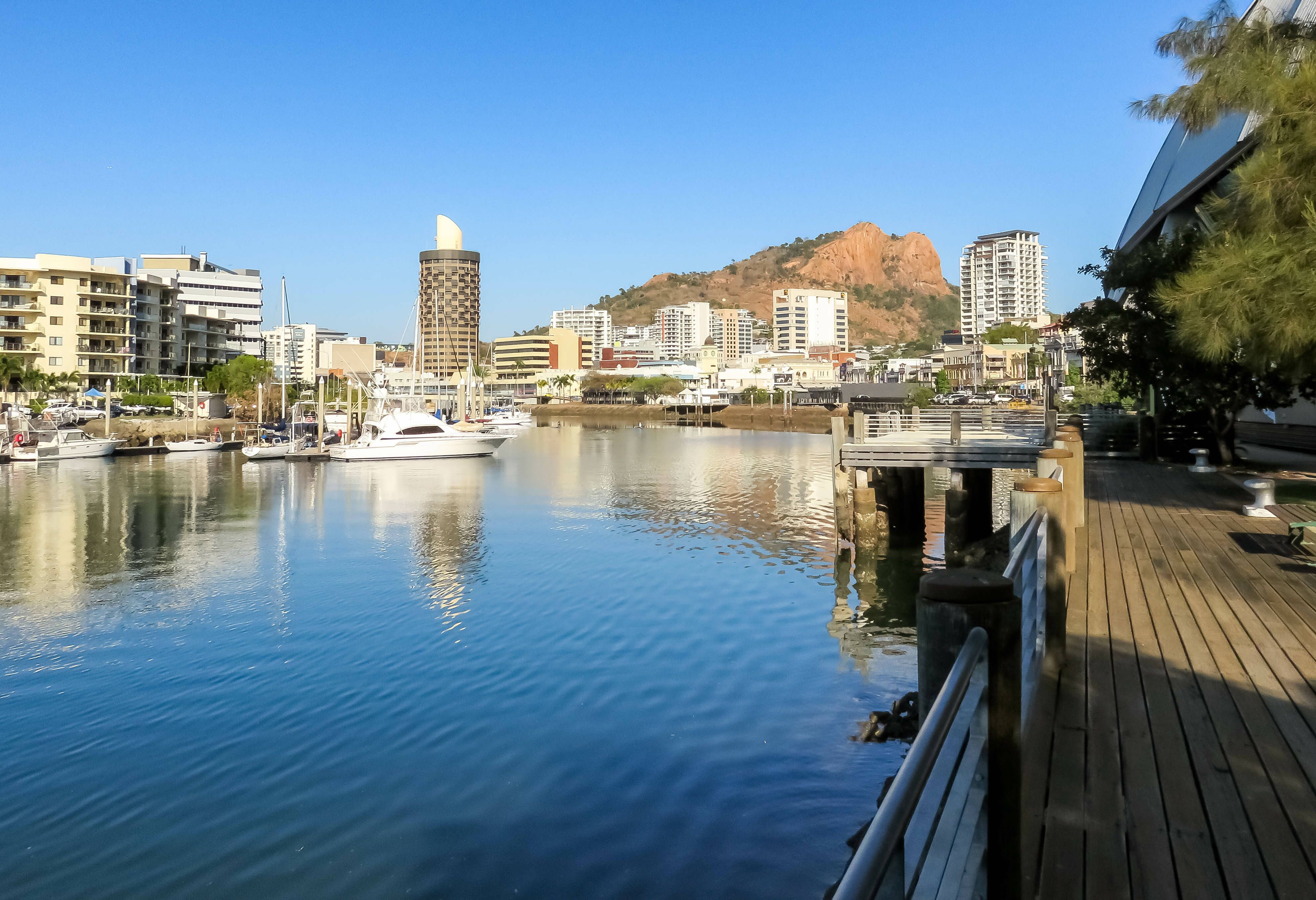 Townsville in de staat Queensland in Australie