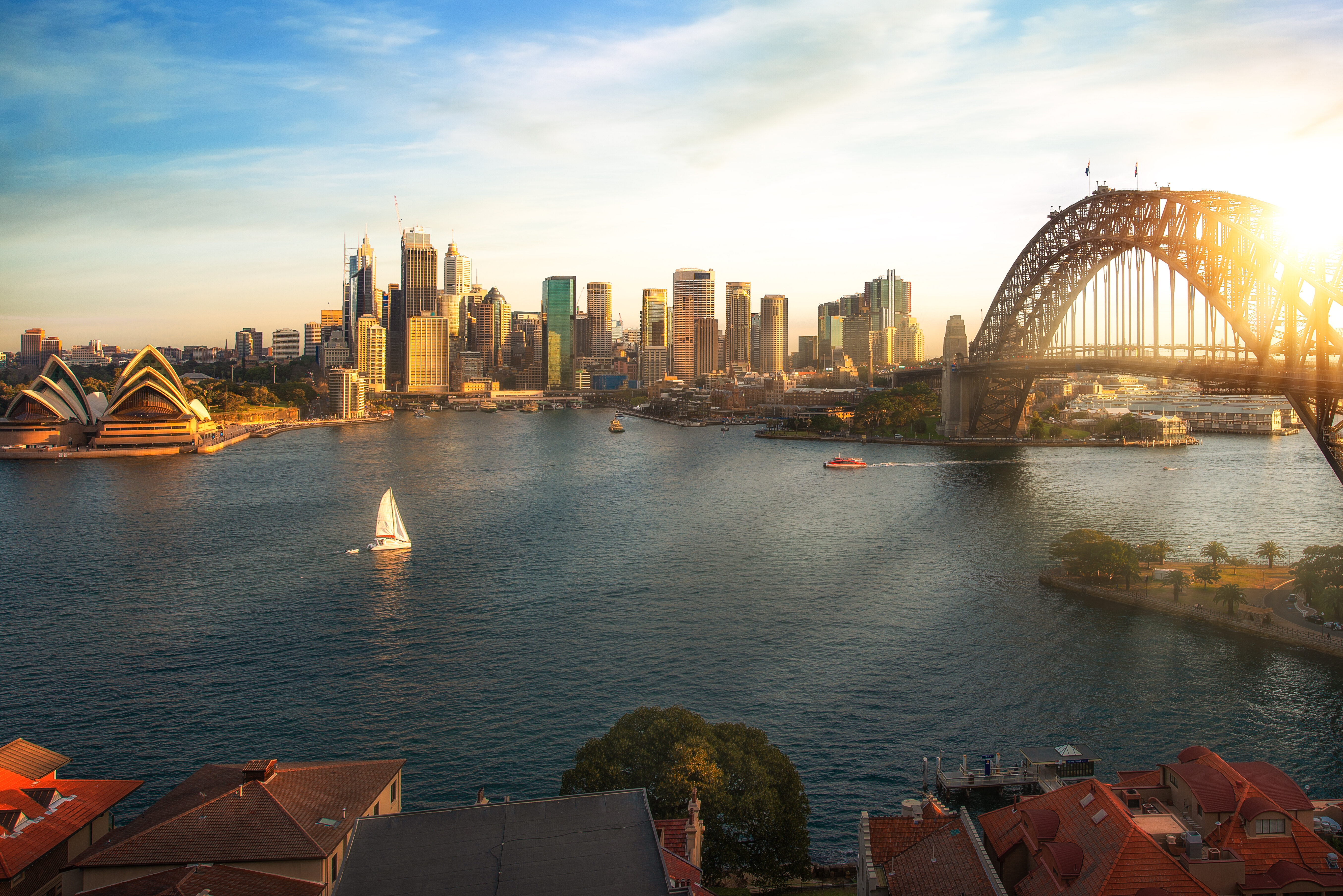 Sydney Harbour in Australie