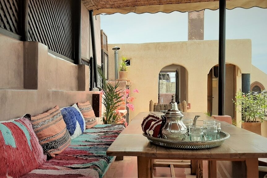 Marokko Marrakech Riad Sabah Dakterras