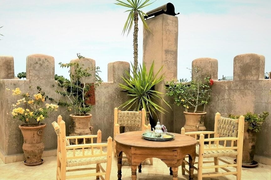 Marokko Marrakech Riad Sabah Dakterras