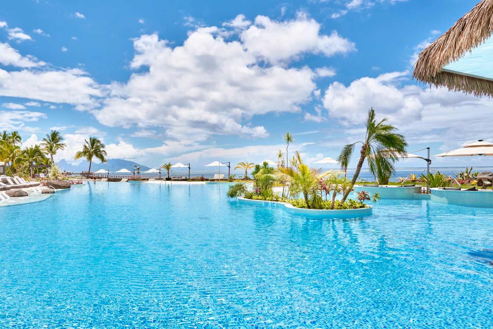 Zwembad Hilton Tahiti