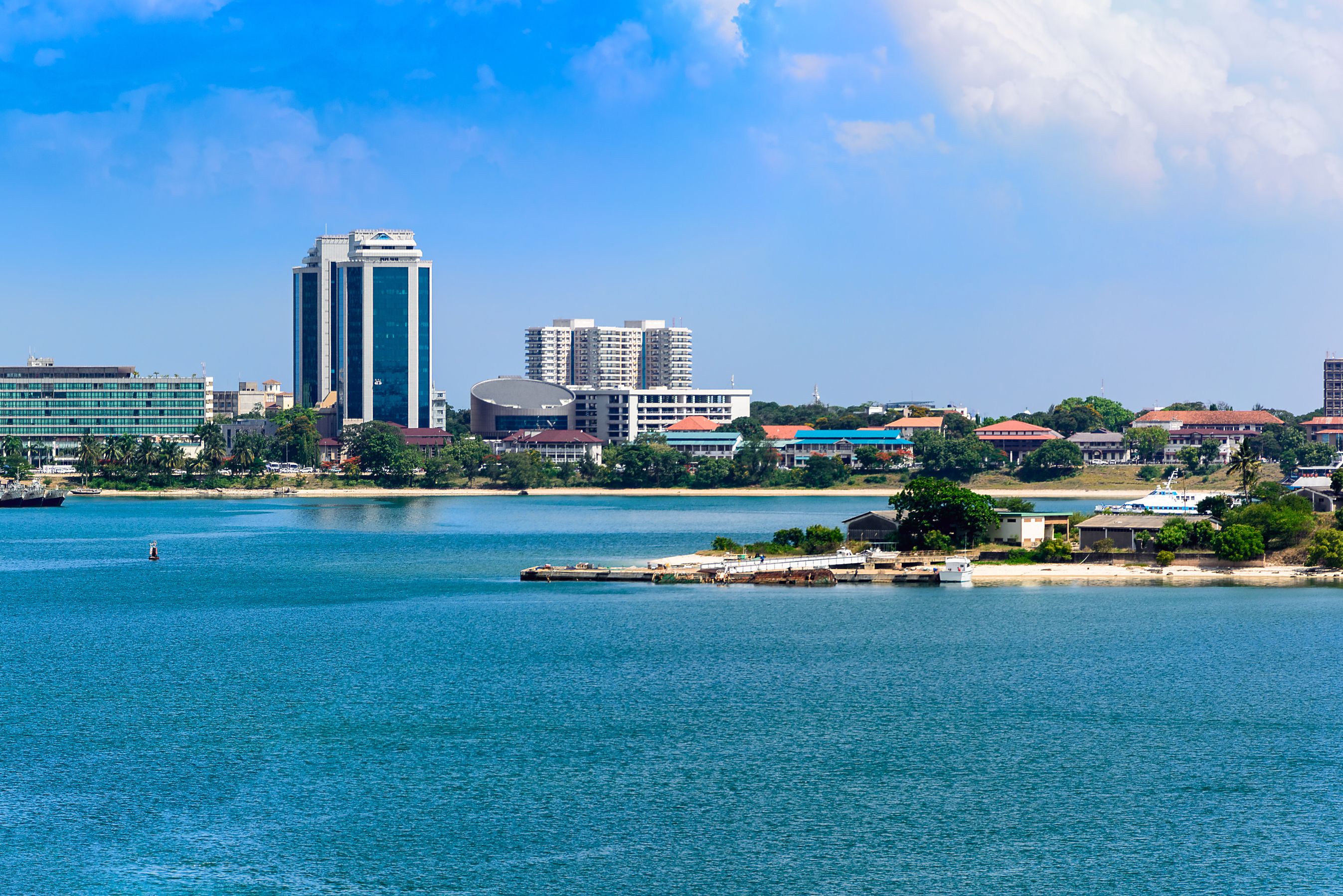 Tanzania Dar Es Salaam Skyline