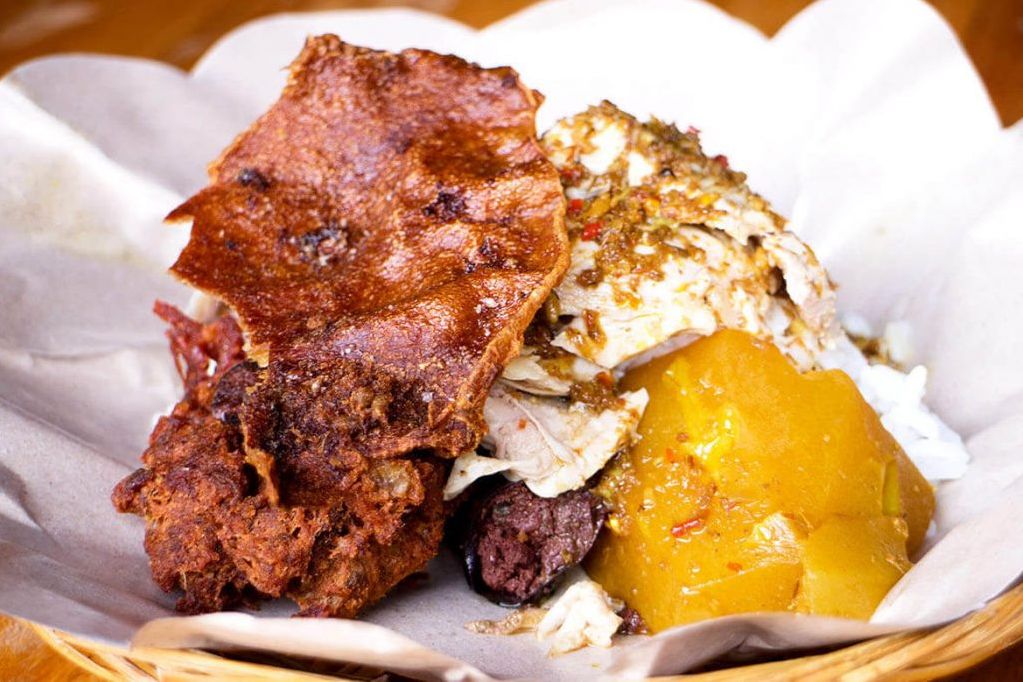 Babi guling typisch gerecht van Bali