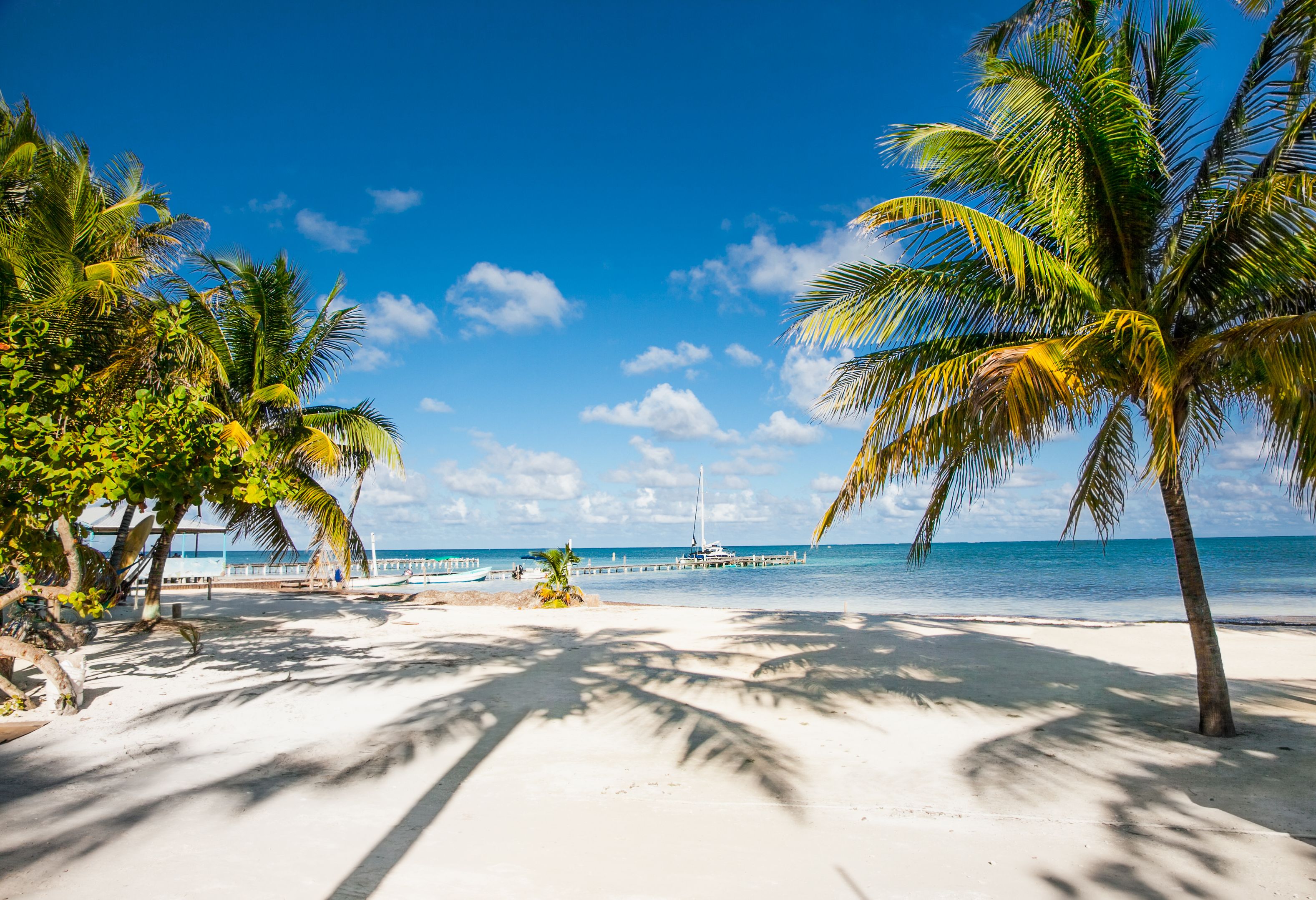 Strand van Caye Caulker