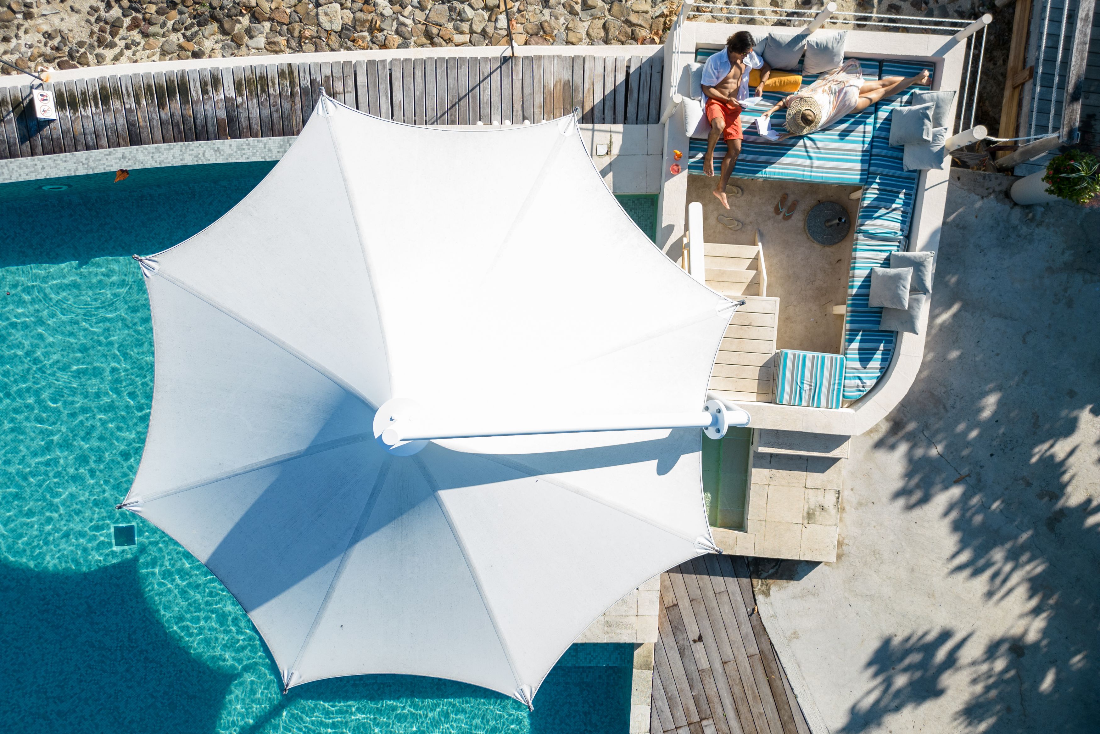 Frans-Polynesië Moorea Manava Beach Resort en Spa Zwembad