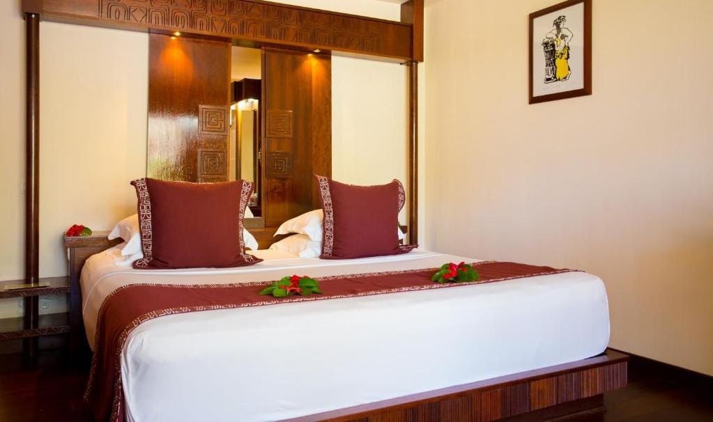 Frans-Polynesie Moorea Manava Beach Resort Spa Garden View Kamer