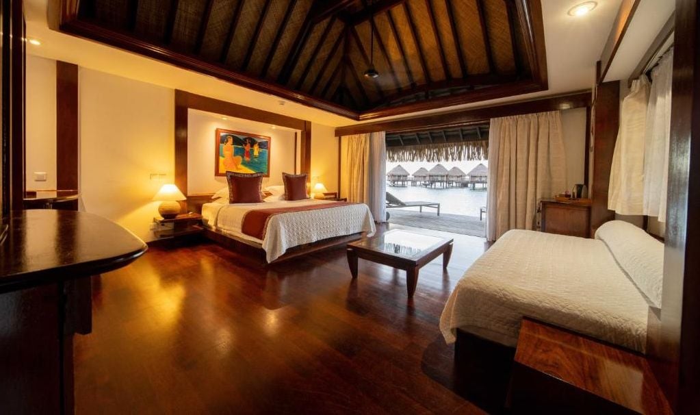 Frans-Polynesie Moorea Manava Beach Resort Spa Beach Bungalow