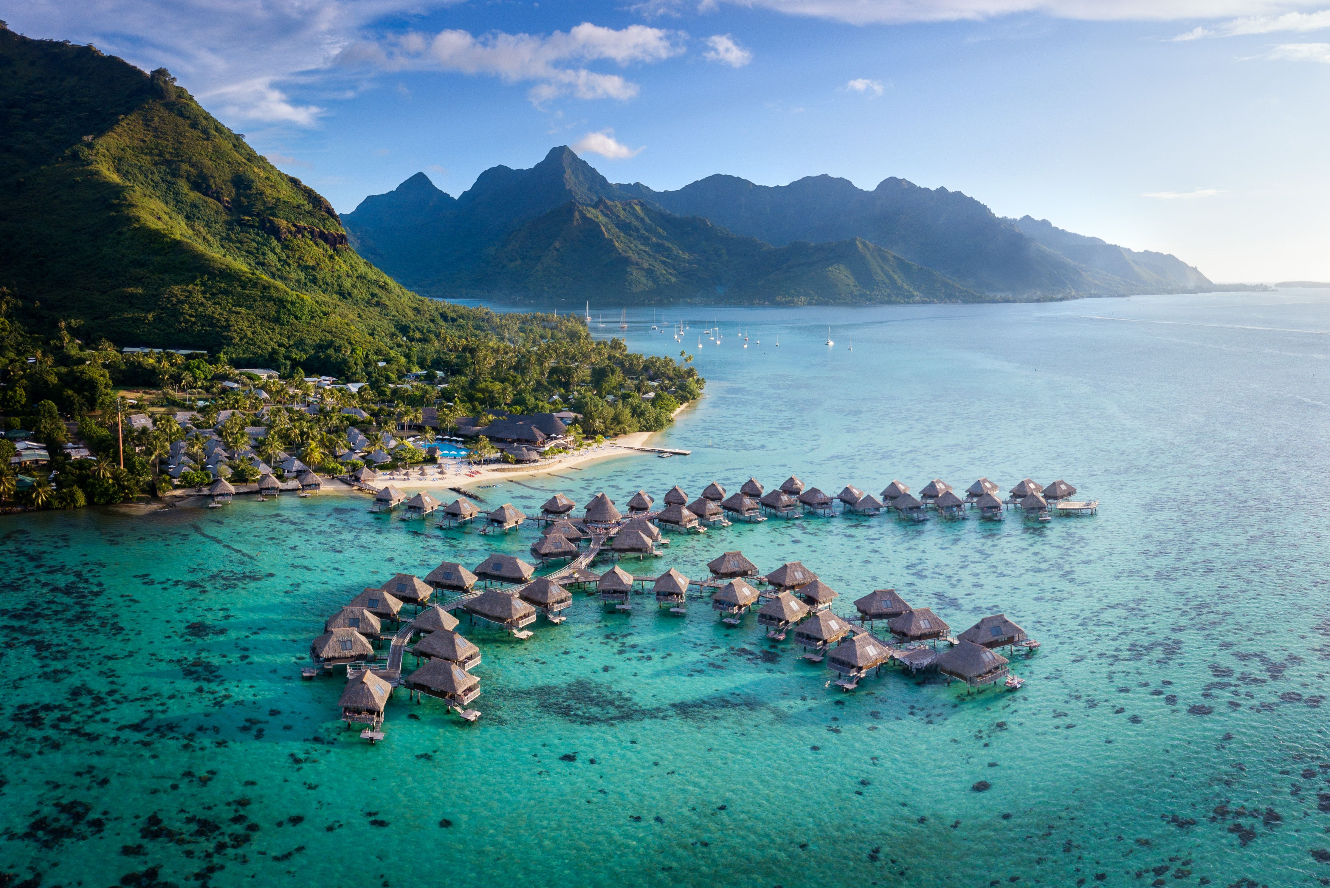Frans-Polynesie Hilton Moorea Lagoon Resort Spa Resortomgeving