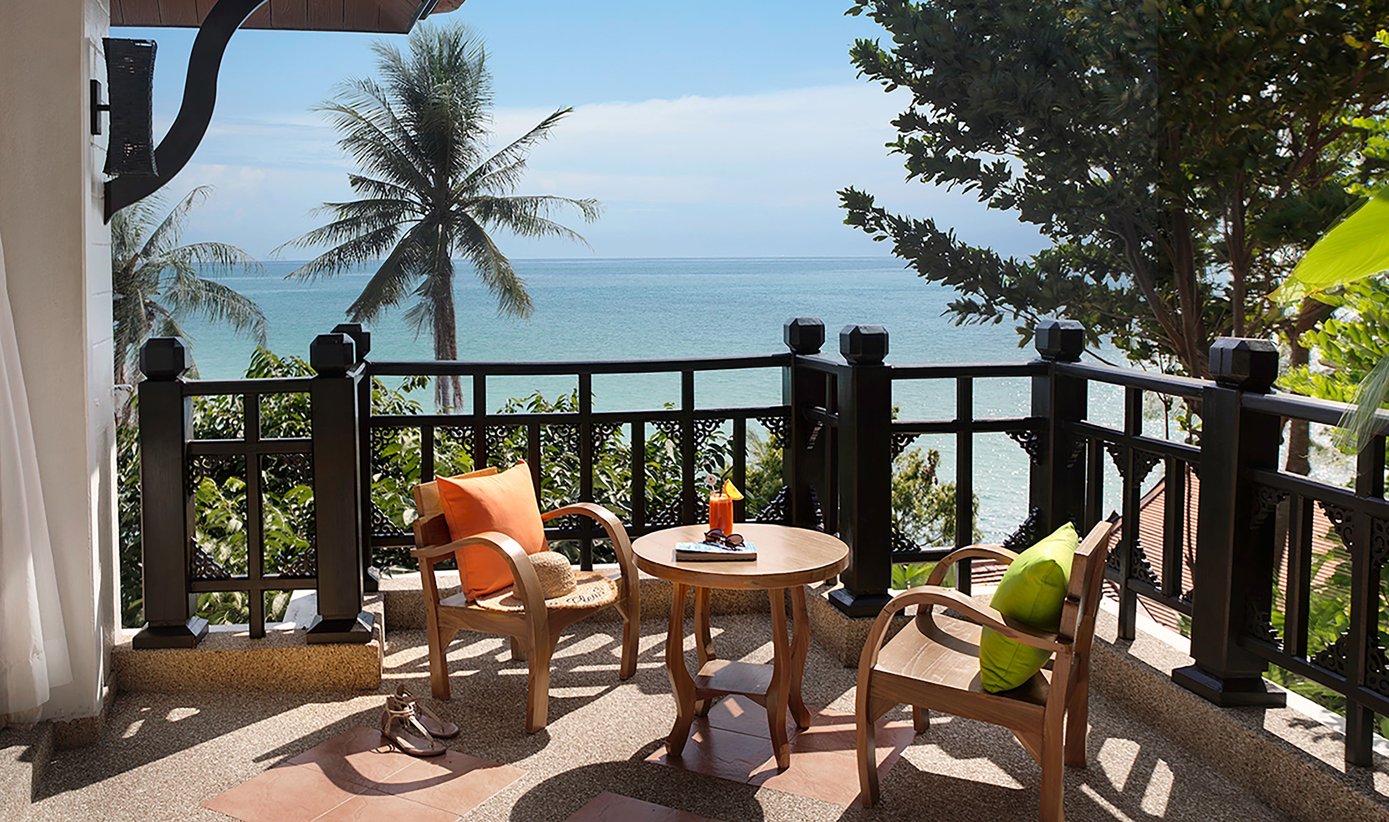 Thailand Koh Lanta Rawi Warin Resort and Spa Villa Balkon