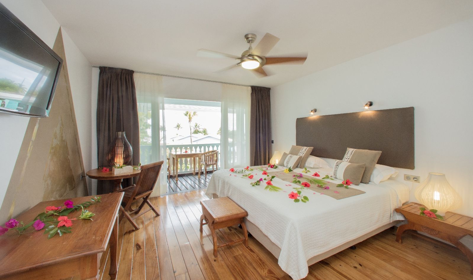 Frans-Polynesie Raiatea Lodge Hotel Lagoon View Kamer