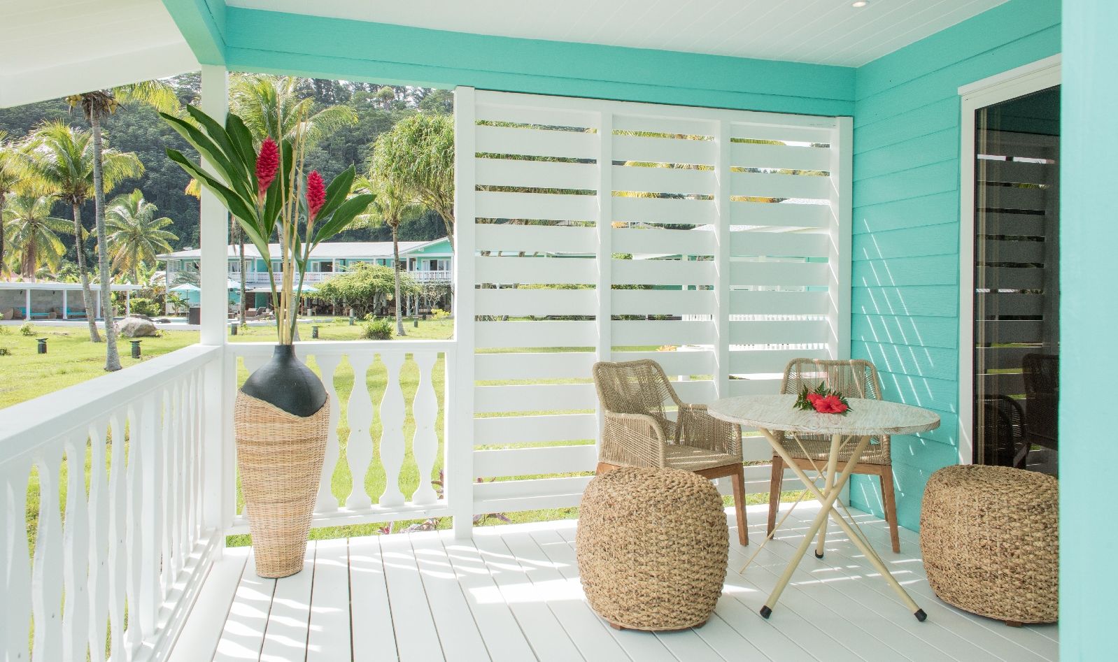 Frans-Polynesie Raiatea Lodge Hotel Lagoon VIew Bungalow