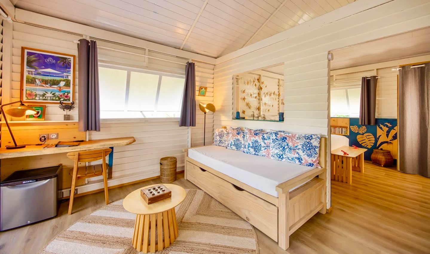 Frans Polynesie Raiatea Opoa Beach Hotel Lagoon Bungalow