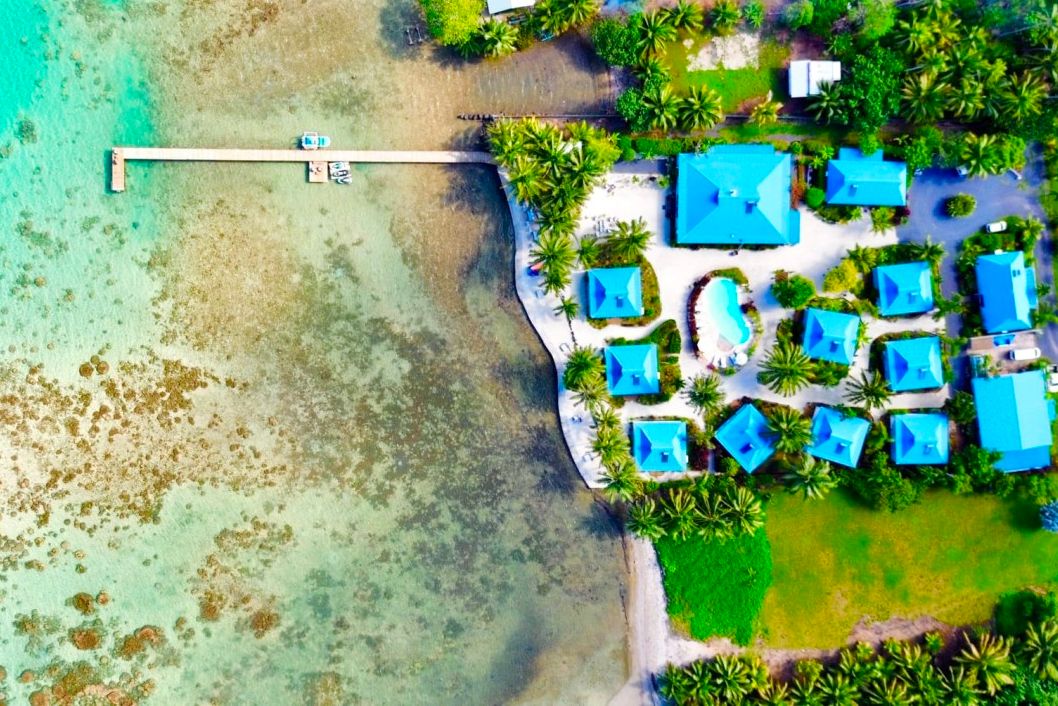 Frans Polynesie Raiatea Opoa Beach Hotel Landschap