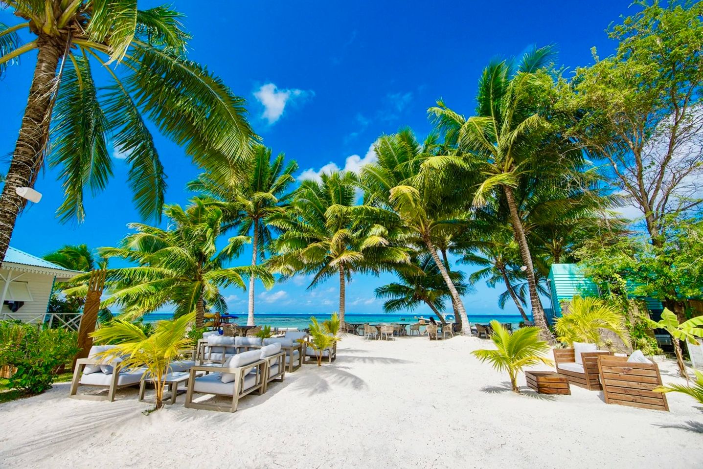 Frans Polynesie Raiatea Opoa Beach Hotel Terras