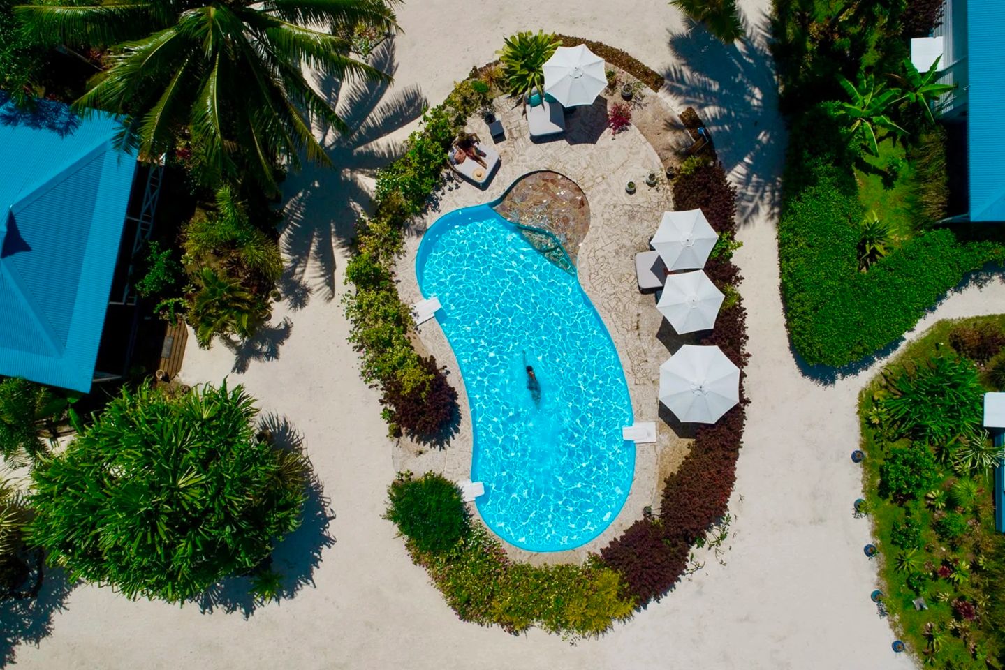 Frans Polynesie Raiatea Opoa Beach Hotel Zwembad