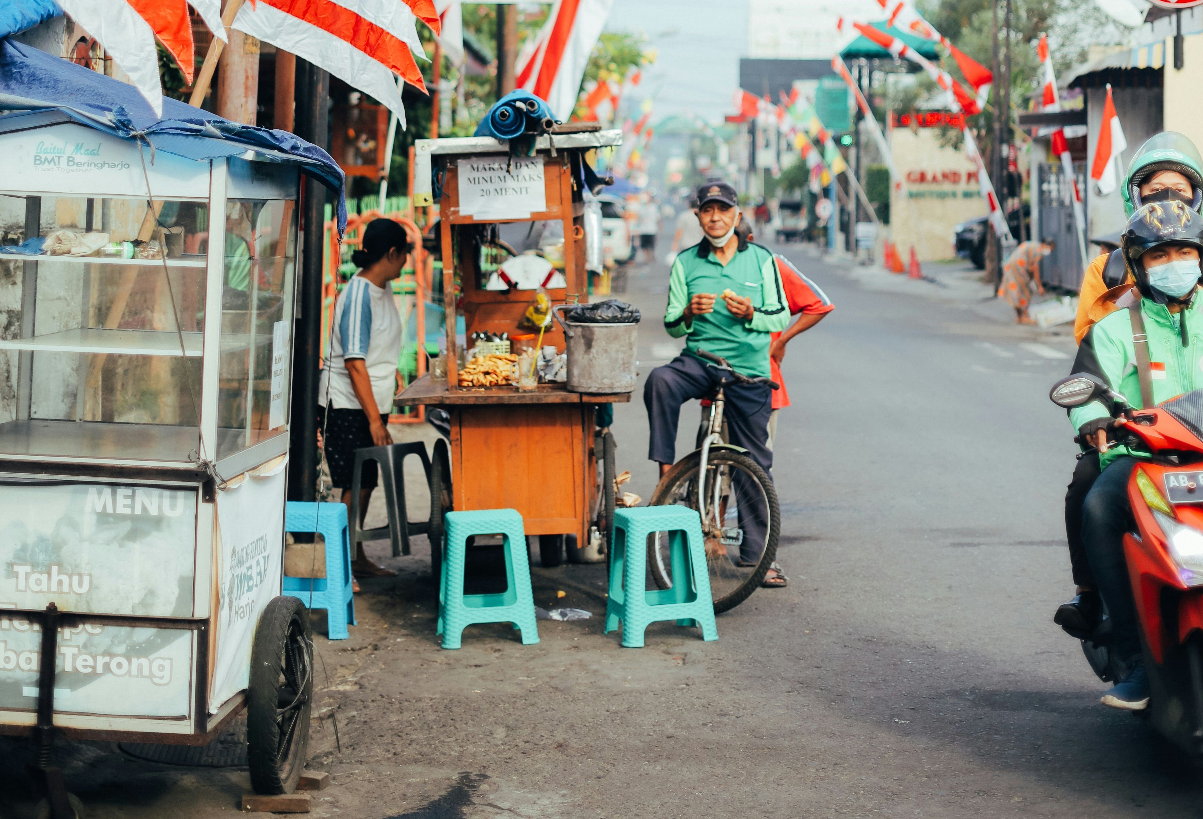 Food tour in Yogyakarta op Java in Indonesie