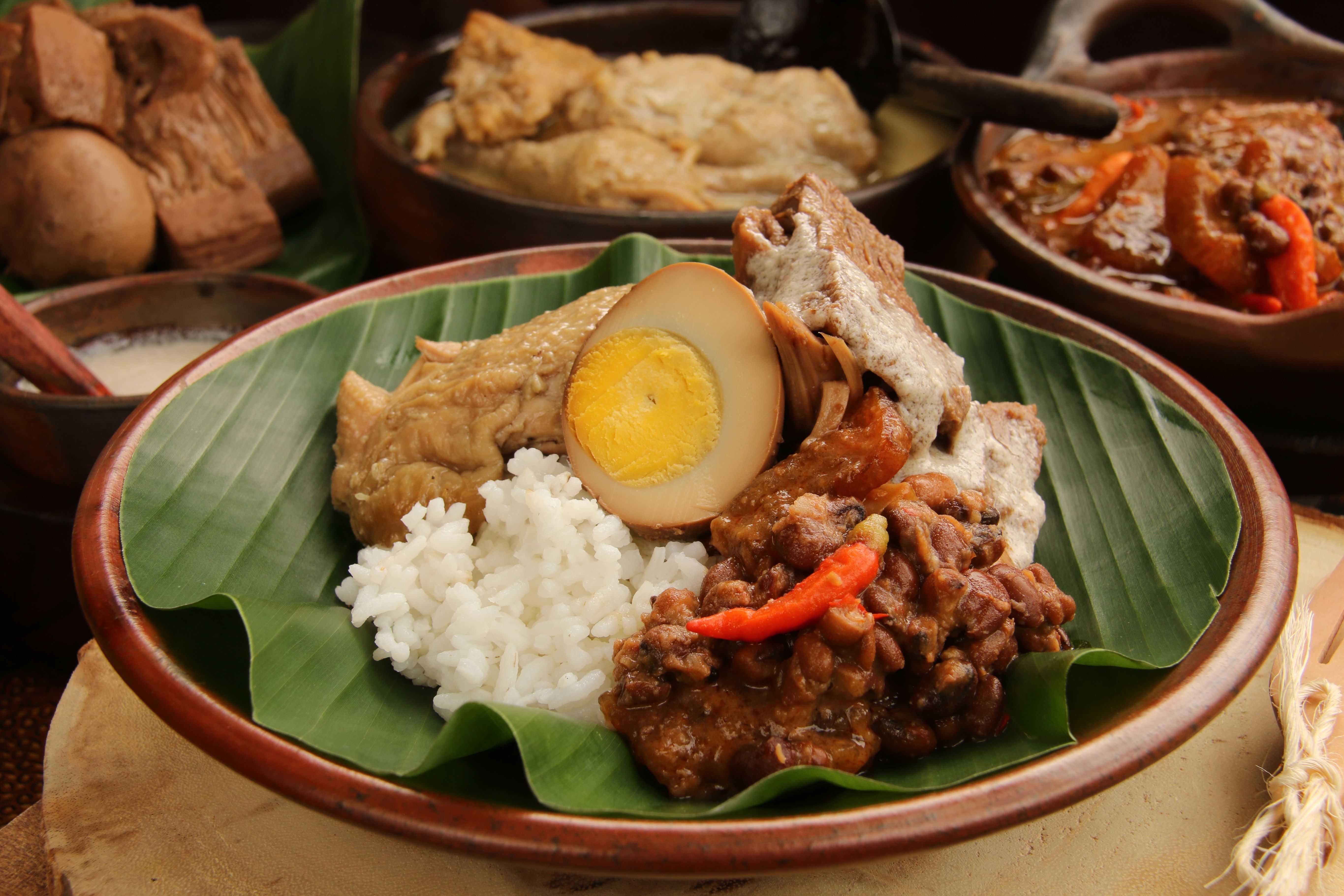 Verse Gudeg Jogjakarta in Yogyakarta in Indonesie
