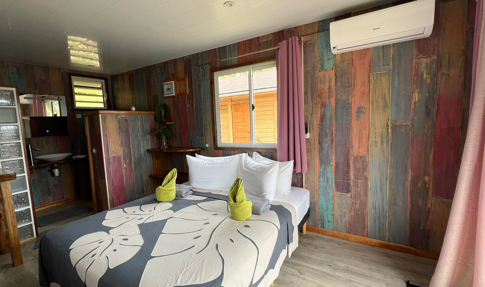 Frans-Polynesie Tahaa Pension Anahata Honeymoon Garden Bungalow Haamene