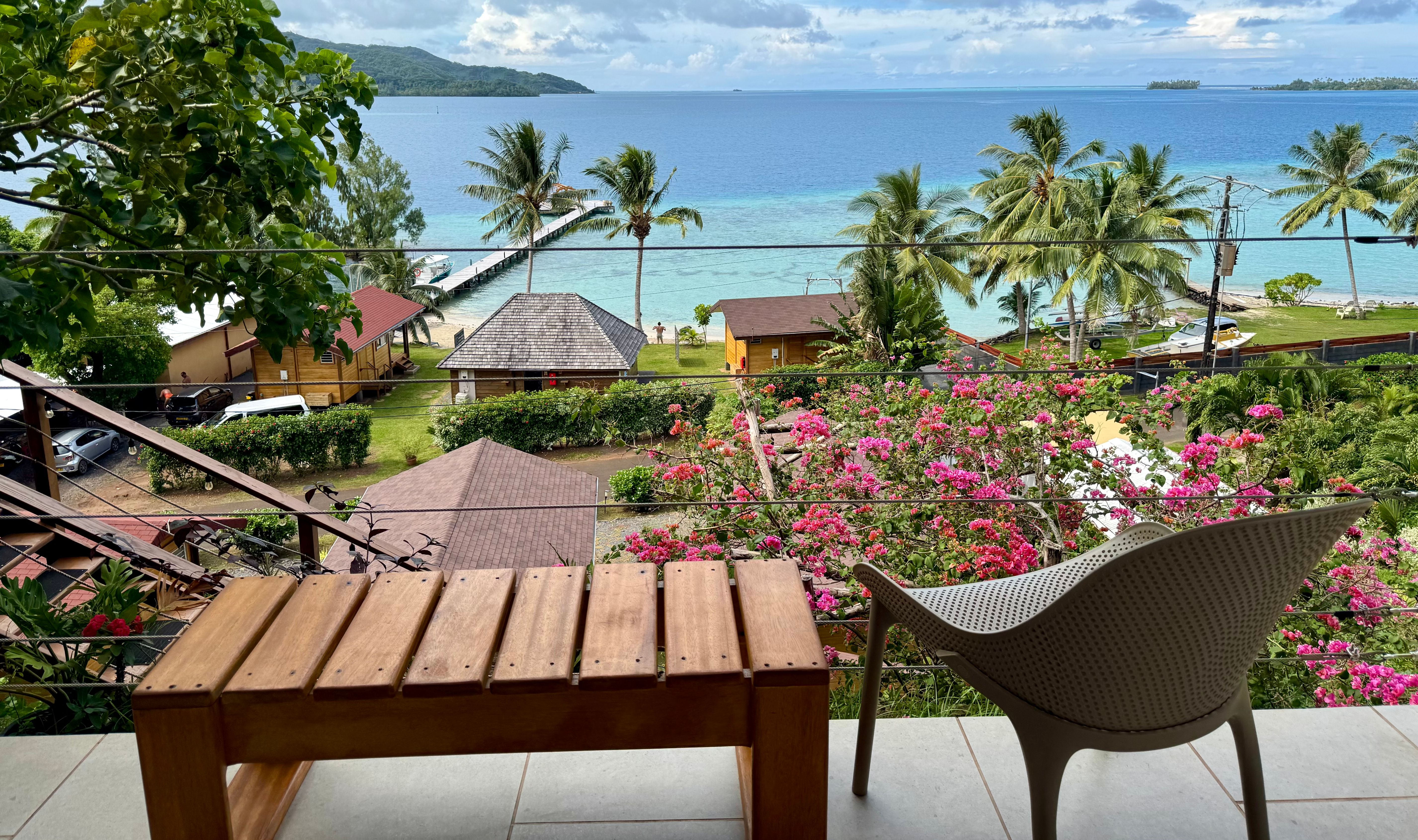 Frans-Polynesie Tahaa Pension Anahata Panoramic Bungalow Vaitoare