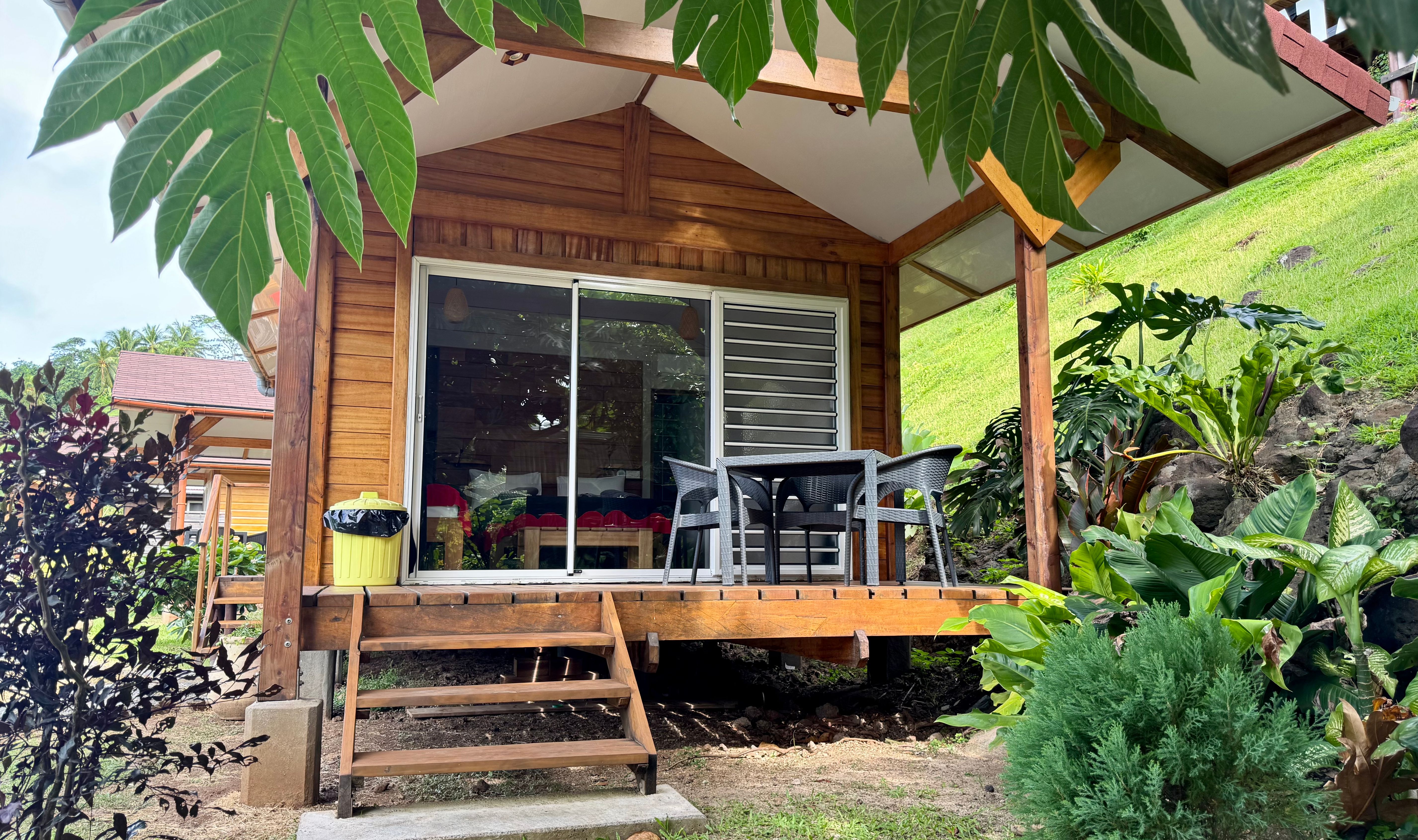 Frans-Polynesie Tahaa Pension Anahata Garden Bungalow Hipu