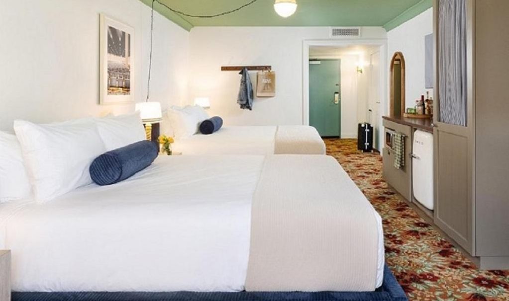 Amerika Los Angeles Palihouse West Hollywood Double Double Kamer