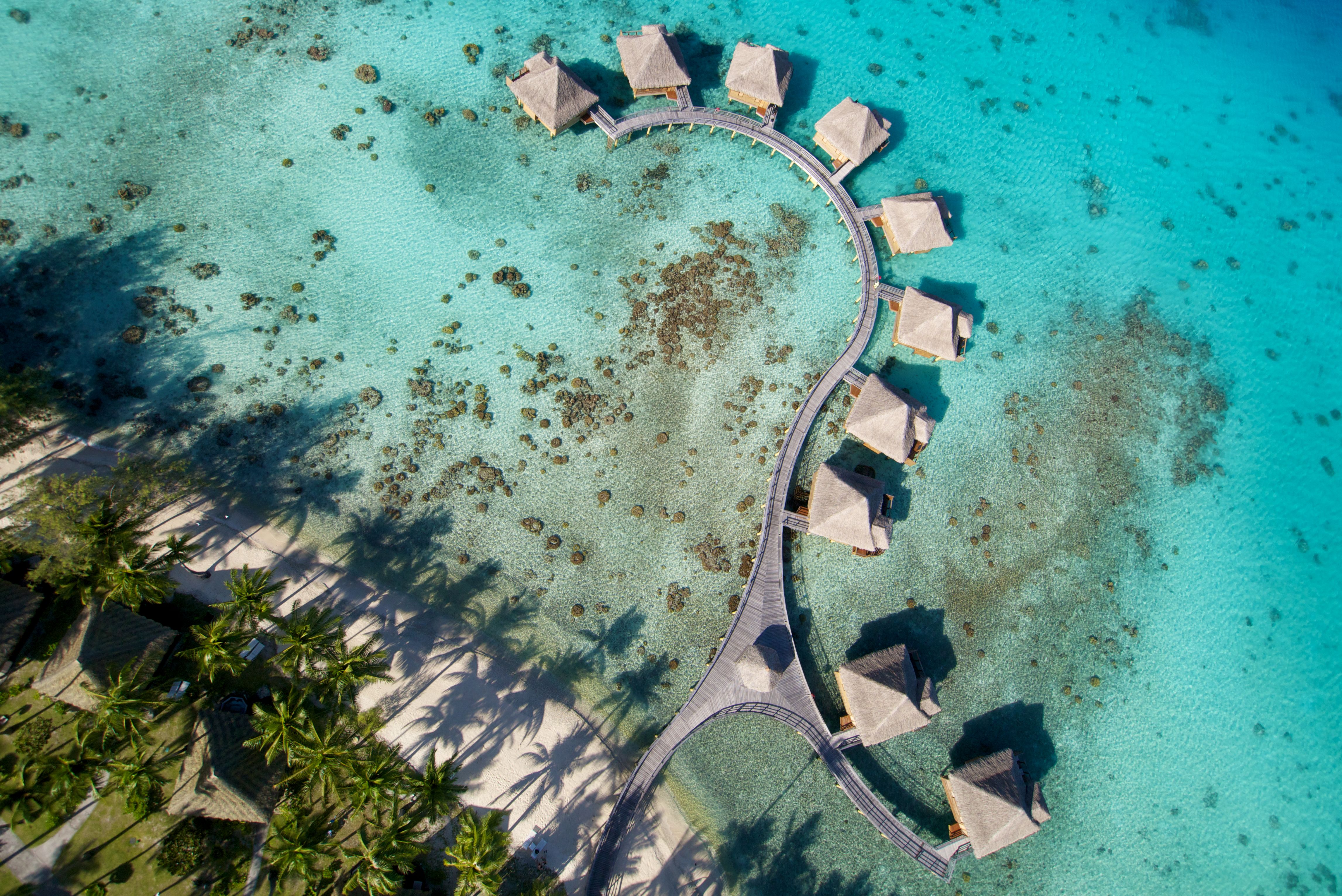 Frans-Polynesie Rangiroa Hotel Kia Ora Resort Overwater Bungalows