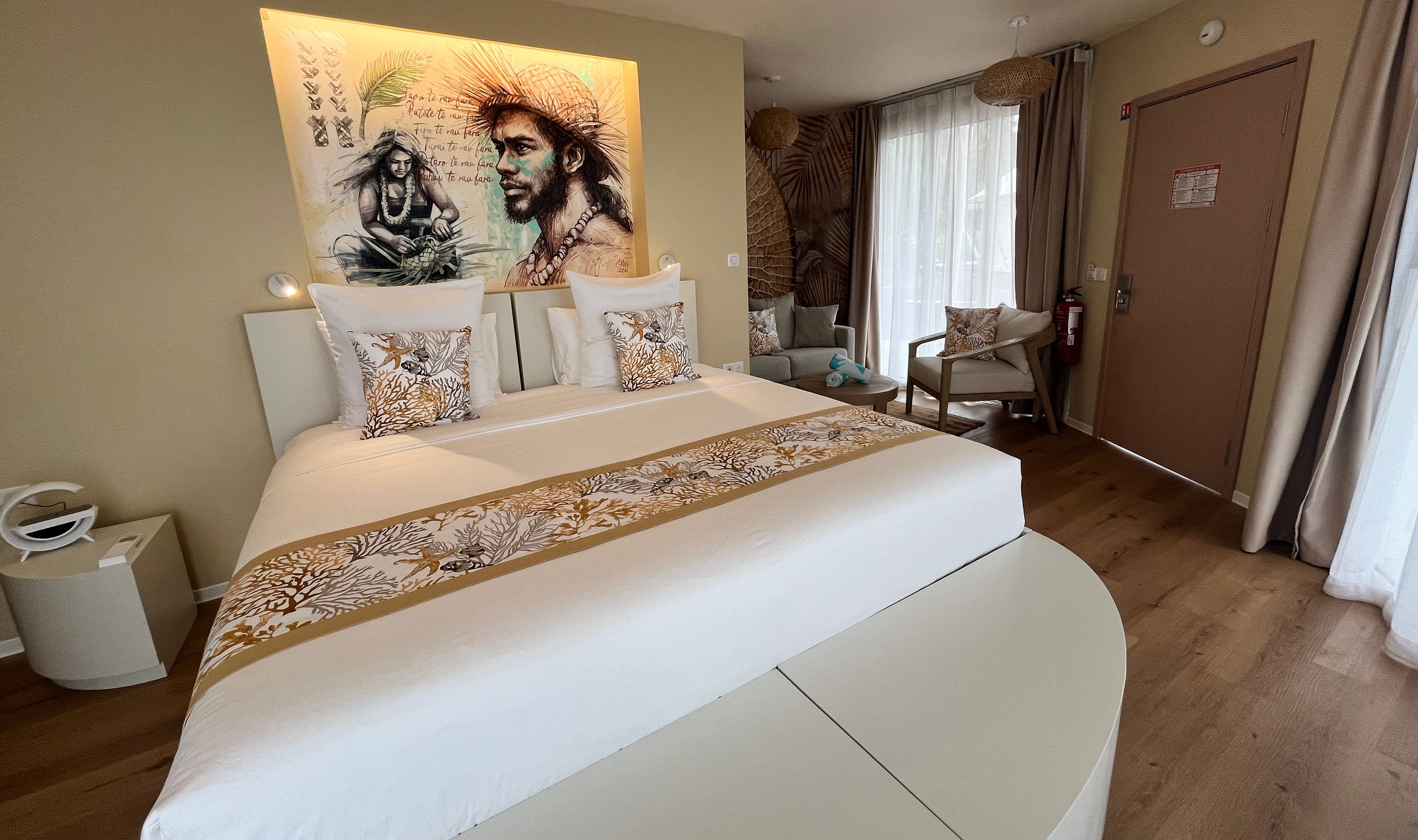 Frans-Polynesie Raiatea Apatoa Beach Garden Village Troca Bungalow