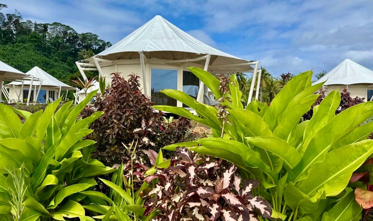 Frans-Polynesie Raiatea Apatoa Beach Garden Village Troca Garden Bungalow