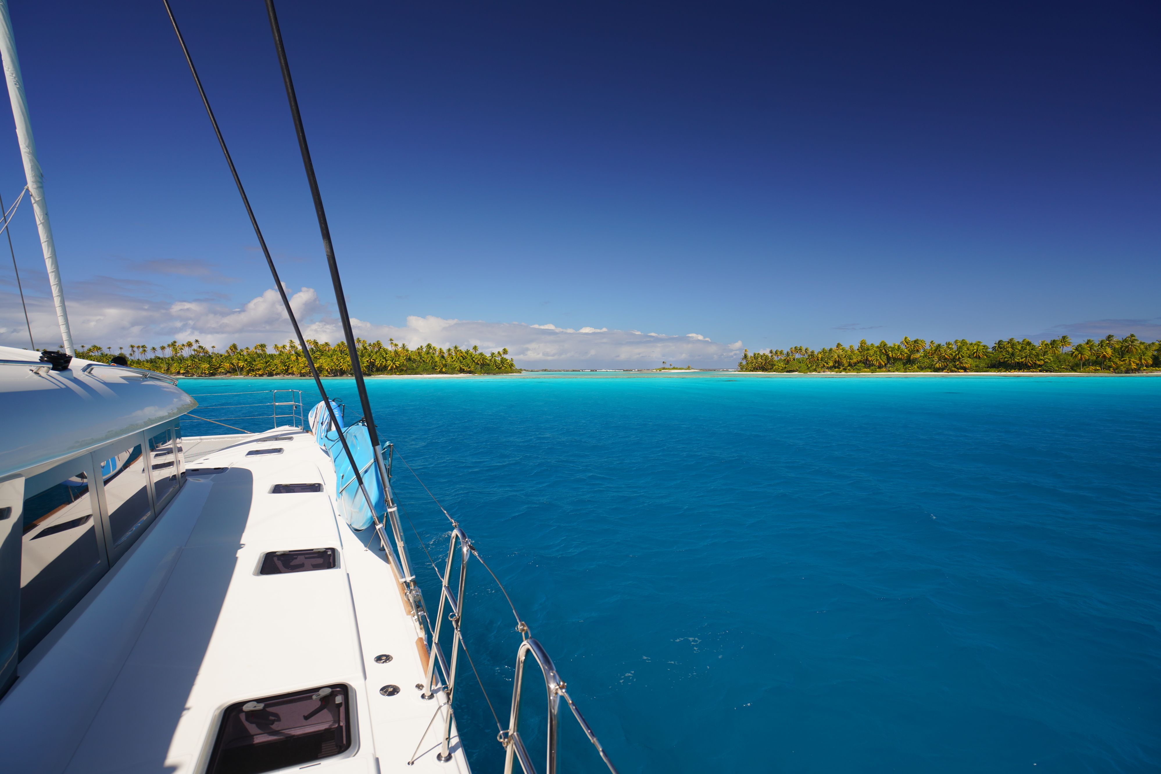 Cruisen in de Society Islands van Frans-Polynesie
