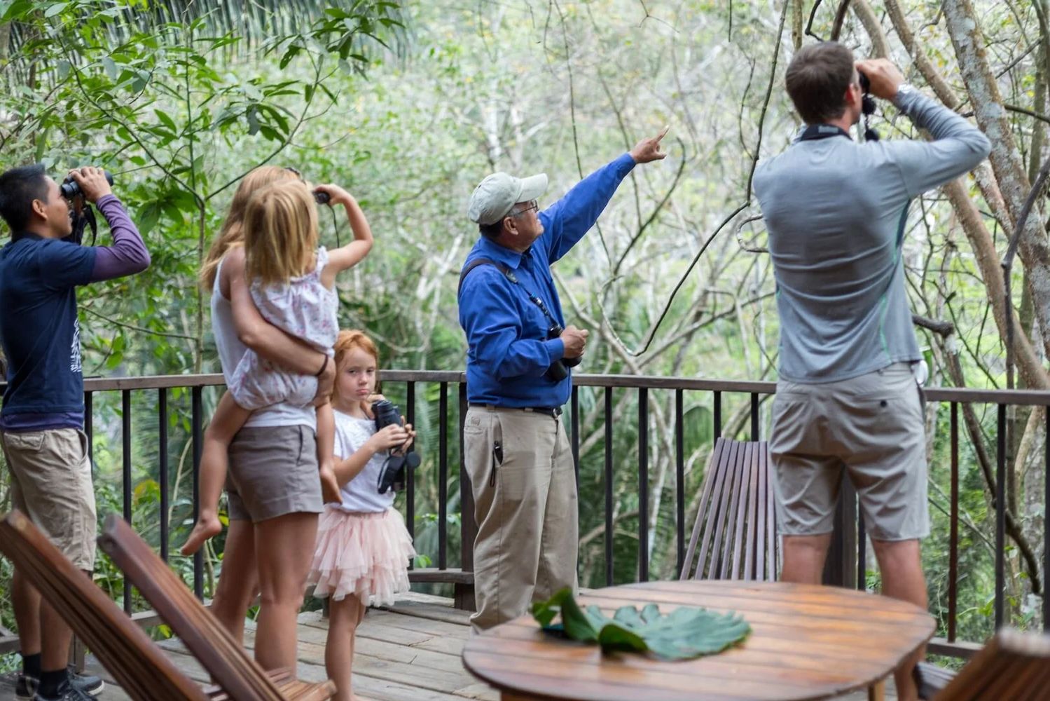 Belize San Ignacio Sweet Songs Jungle Lodge Vogelspotten