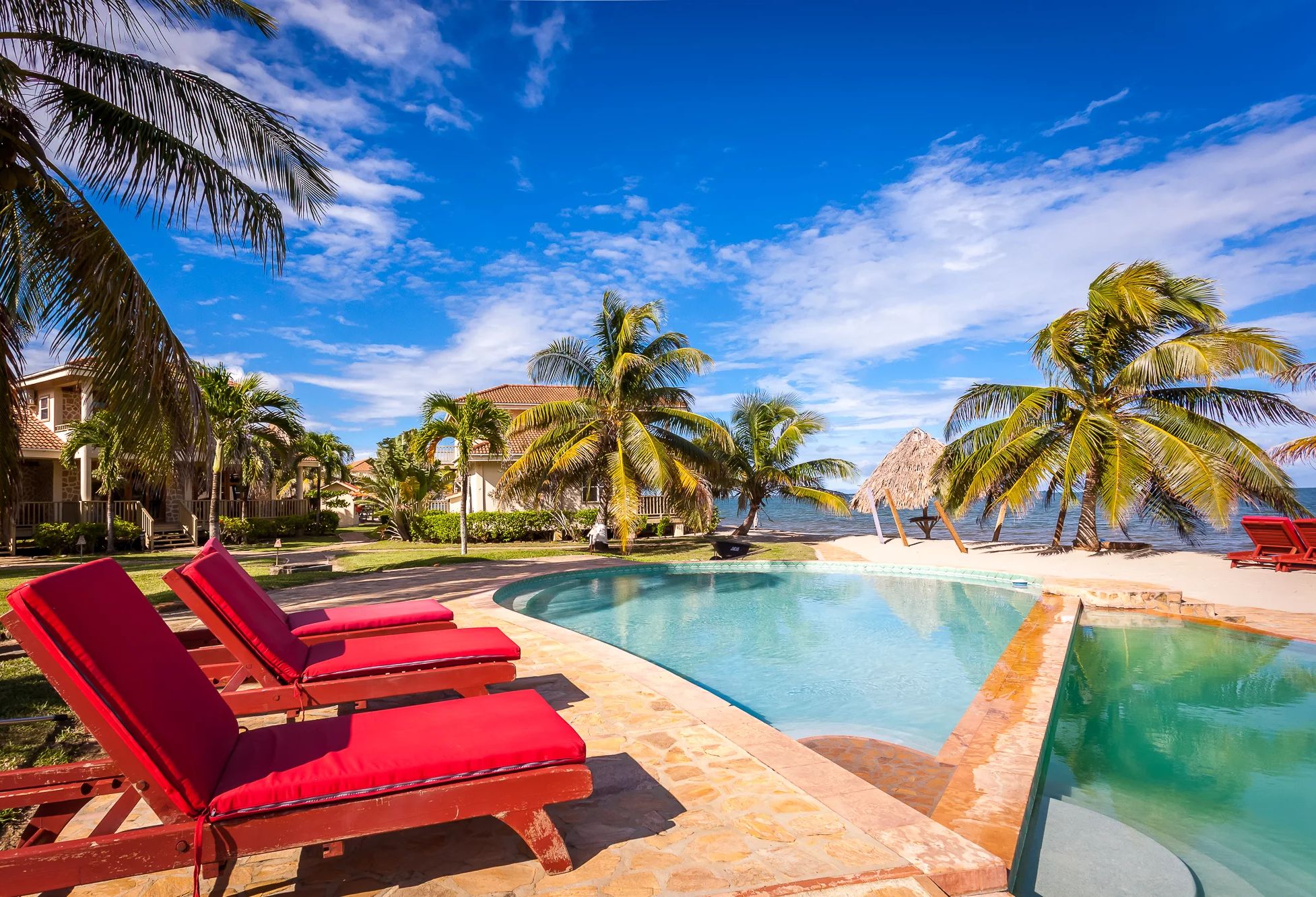 Belize Hopkins Bay Resort Zwembad